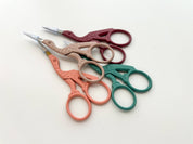 Colorful Stork Scissors