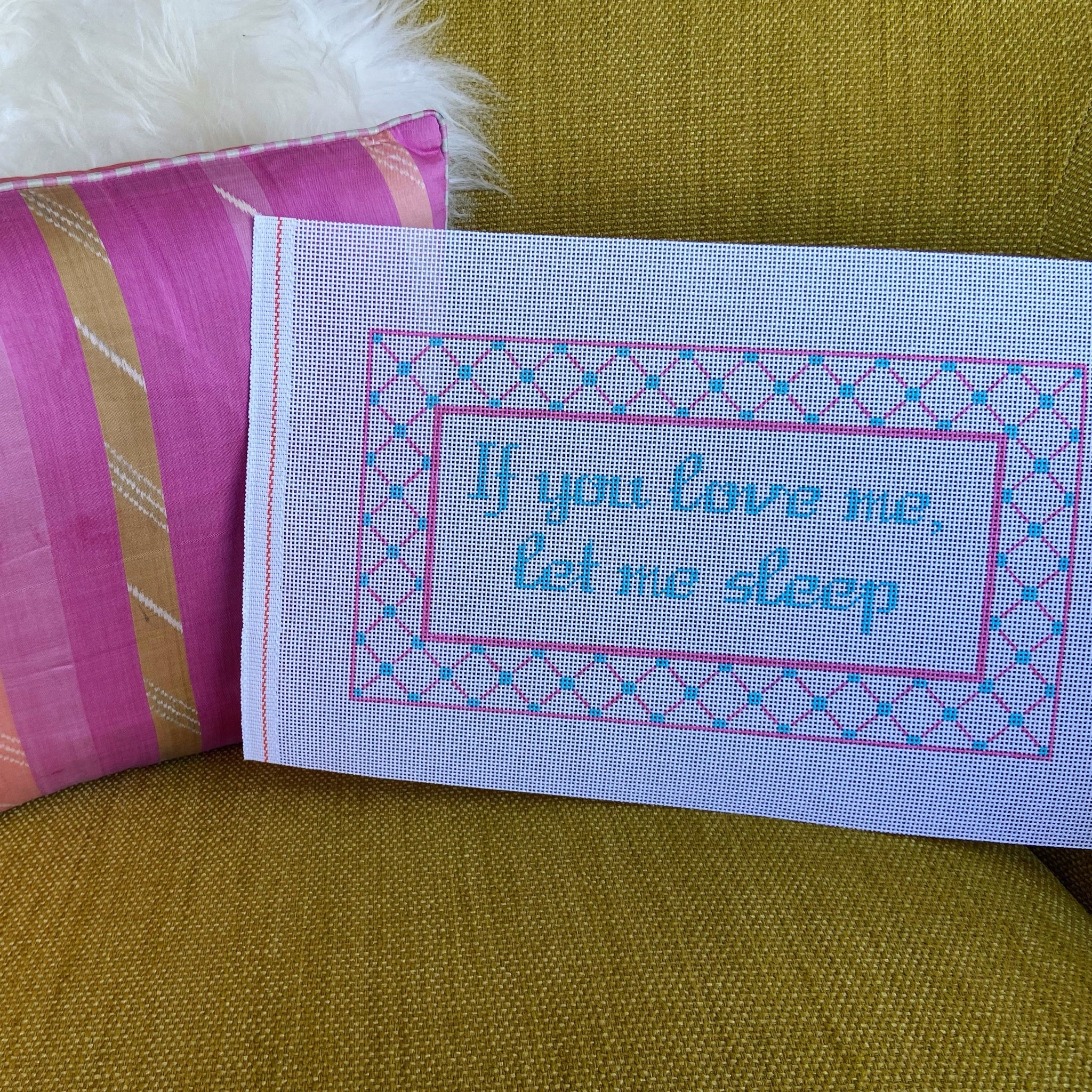If You Love Me, Let Me Sleep Canvas