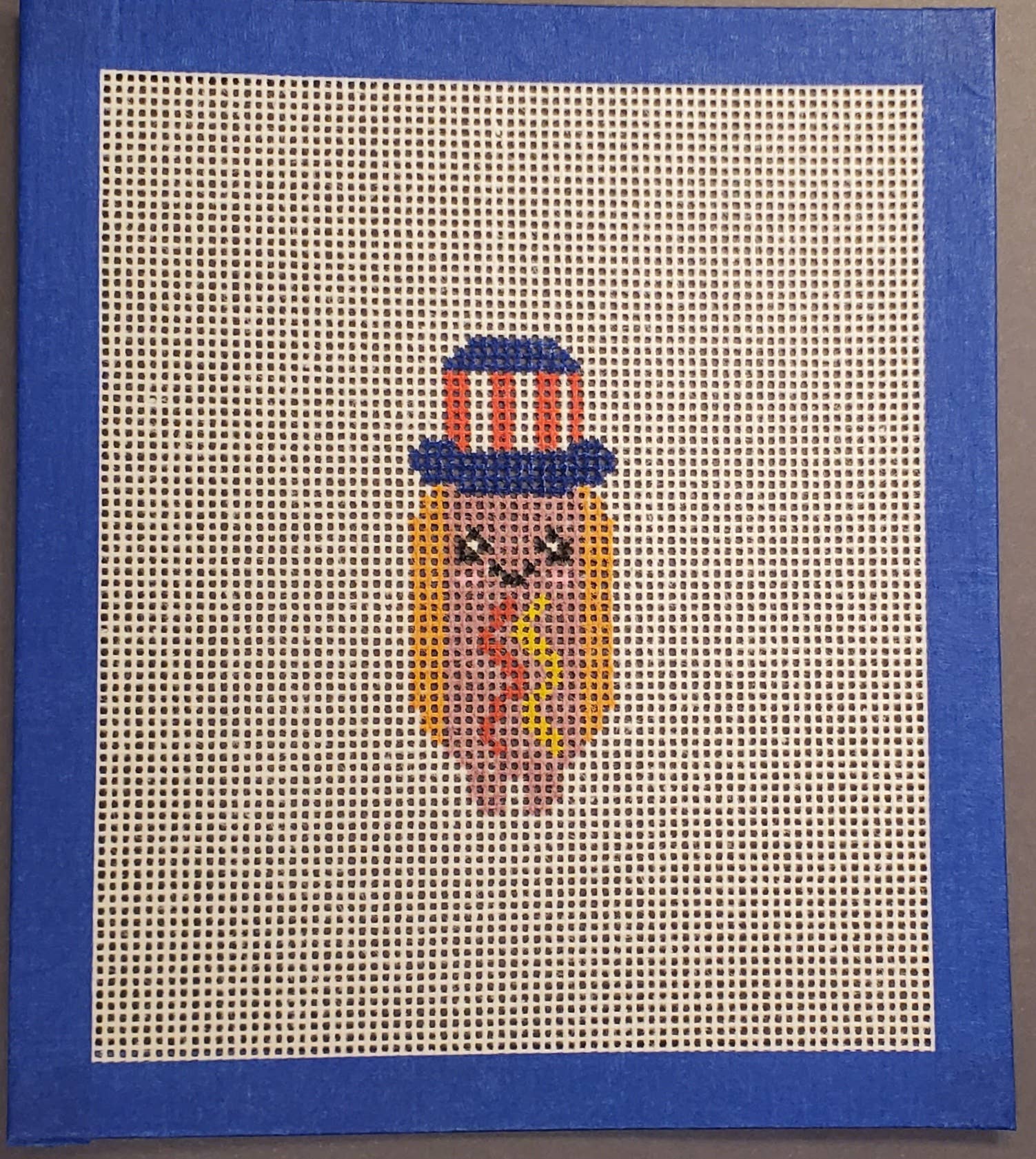 Hot Dog Americana 4th of July Canvas