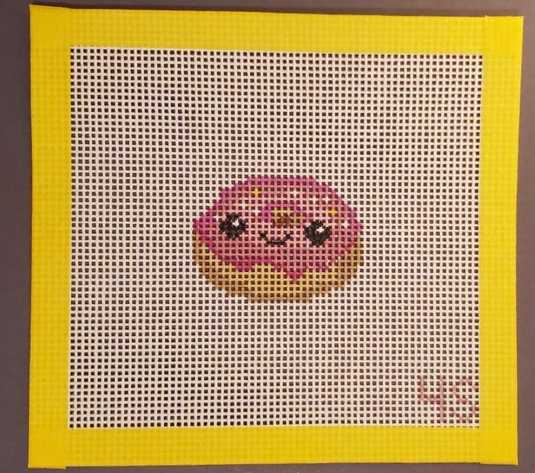 Happy Donut Canvas