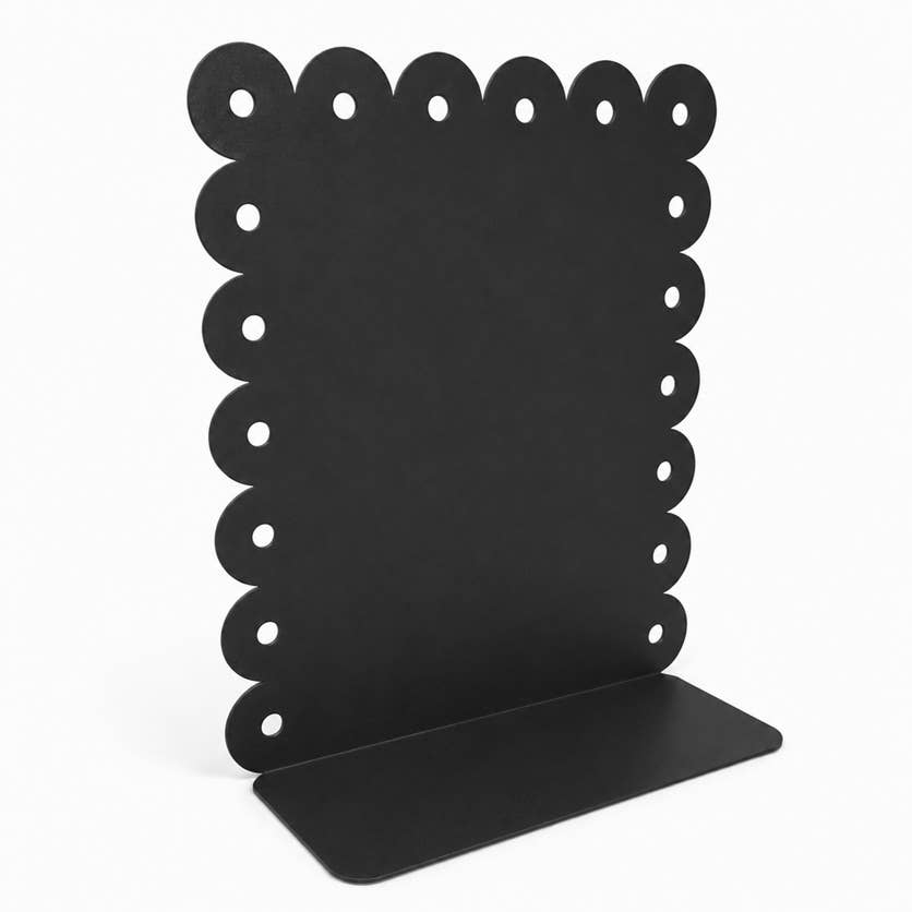 10-1/2 x 9-1/2 Standing Metal Sign Tile Board- Select Color : Black