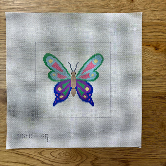 Butterfly, 6" Square - 13 mesh