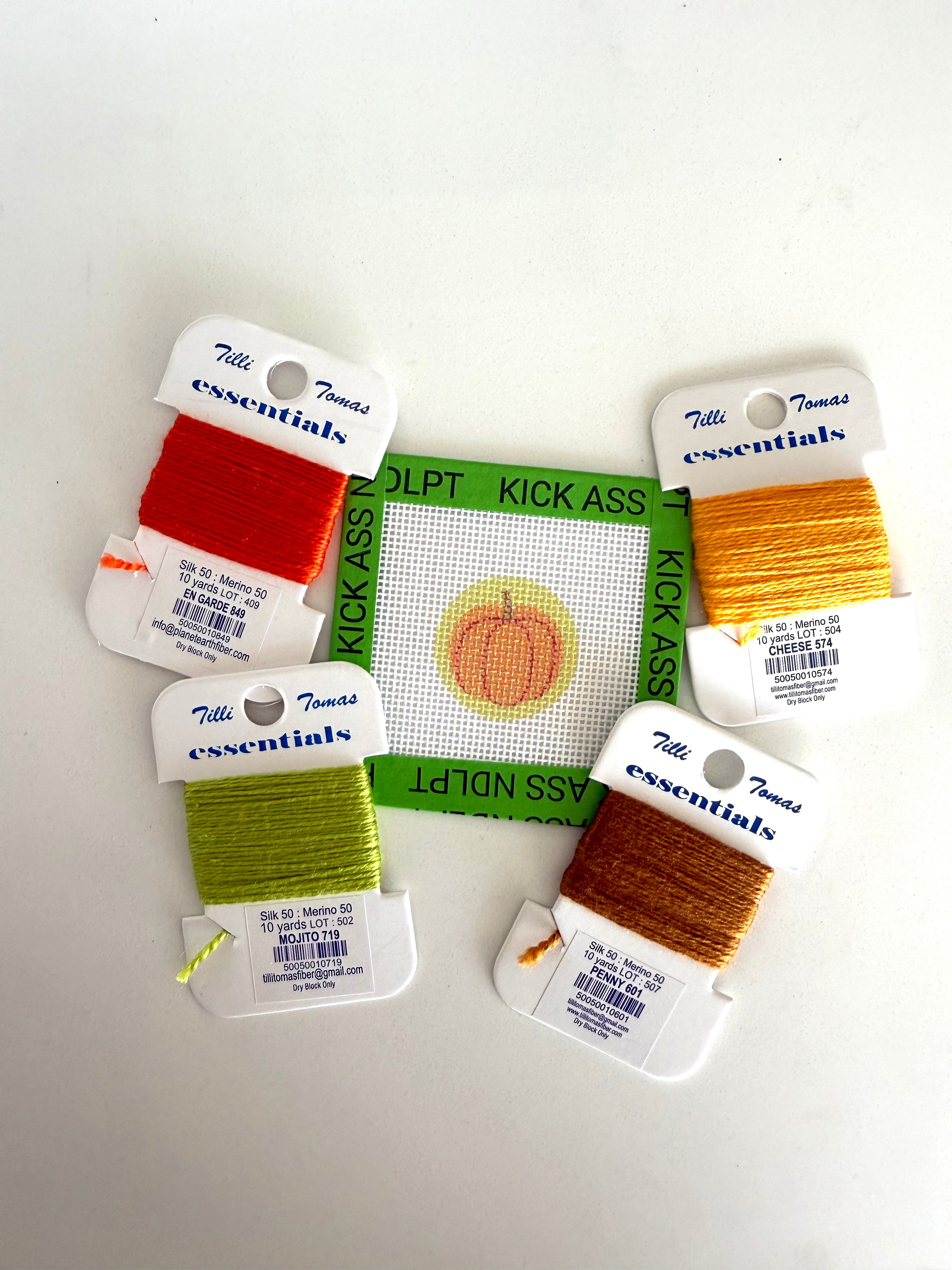 Mini Pumpkin Canvas (KITTED)