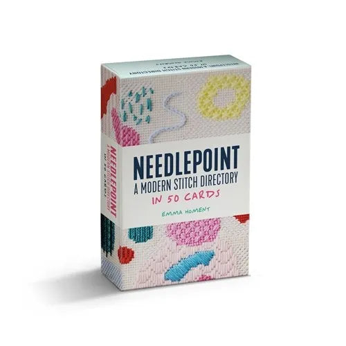 Needlepoint: A Modern Stitch Directory Card Deck