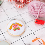 Apres Ski Christmas Jumper Beginner Counted Cross Stitch Kit: White With Multicoloured Thread