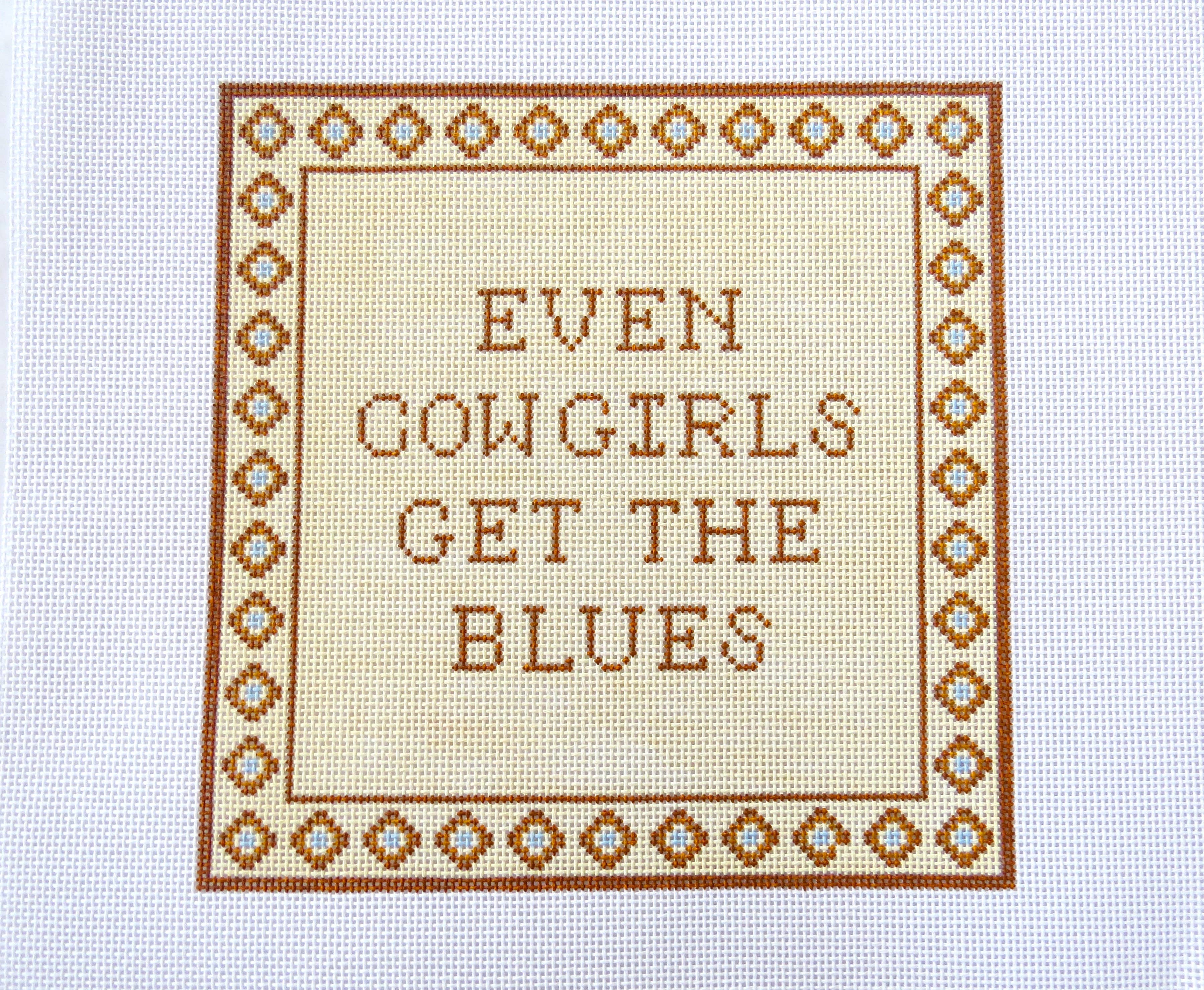Cowgirls Get the Blues Canvas