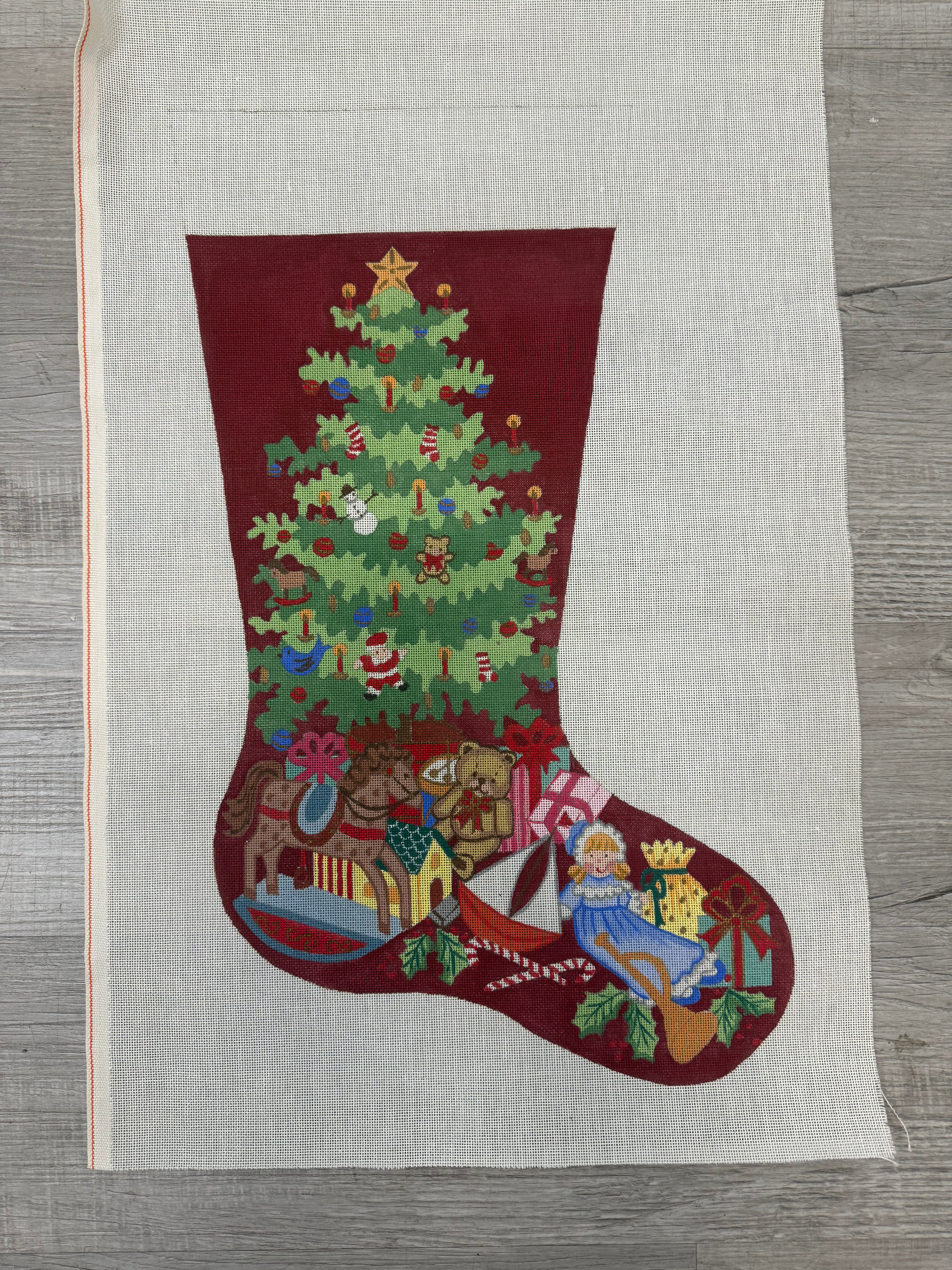 Alexa Stocking Christmas Tree with Toys