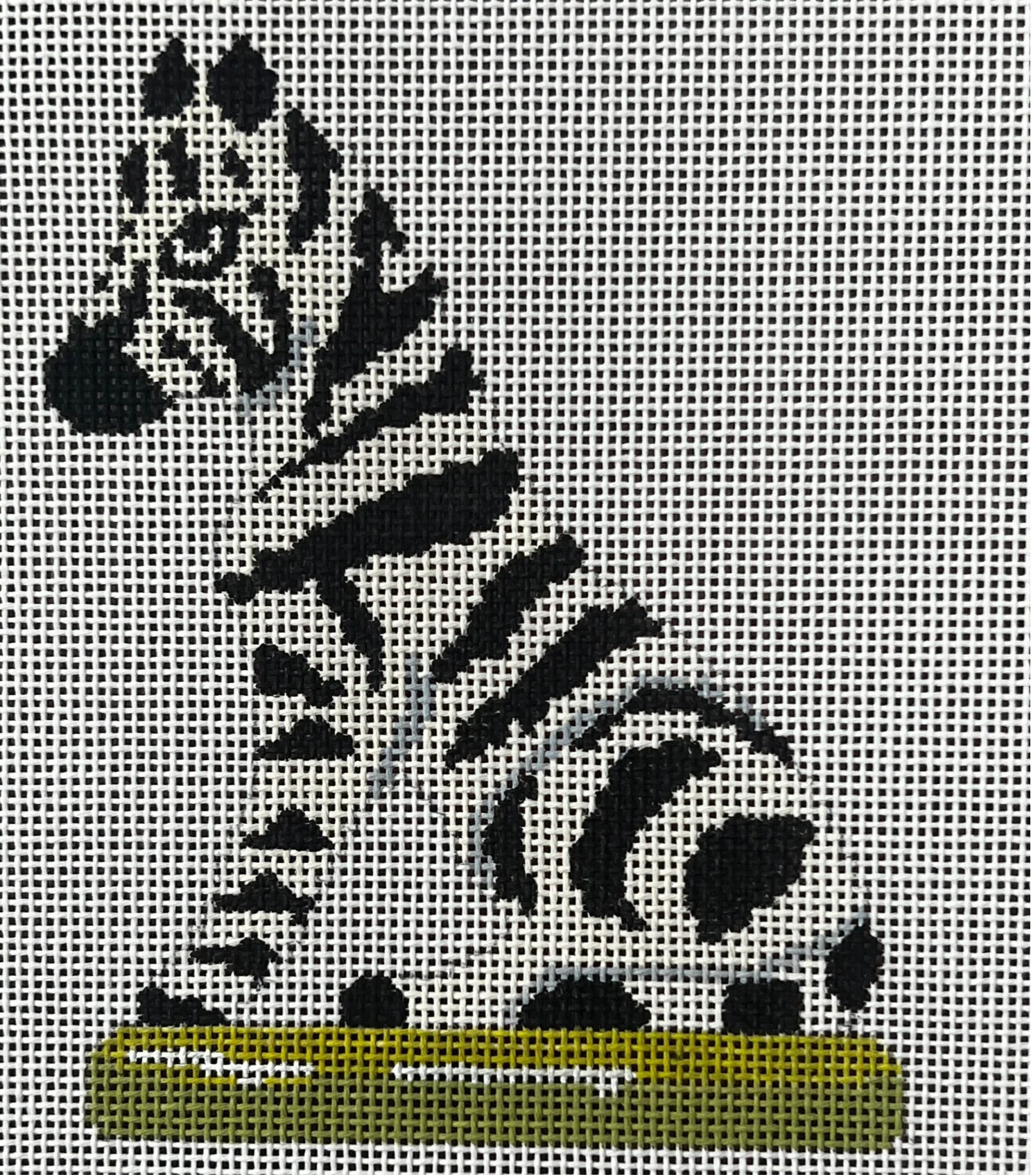 Zebra Figurine Canvas
