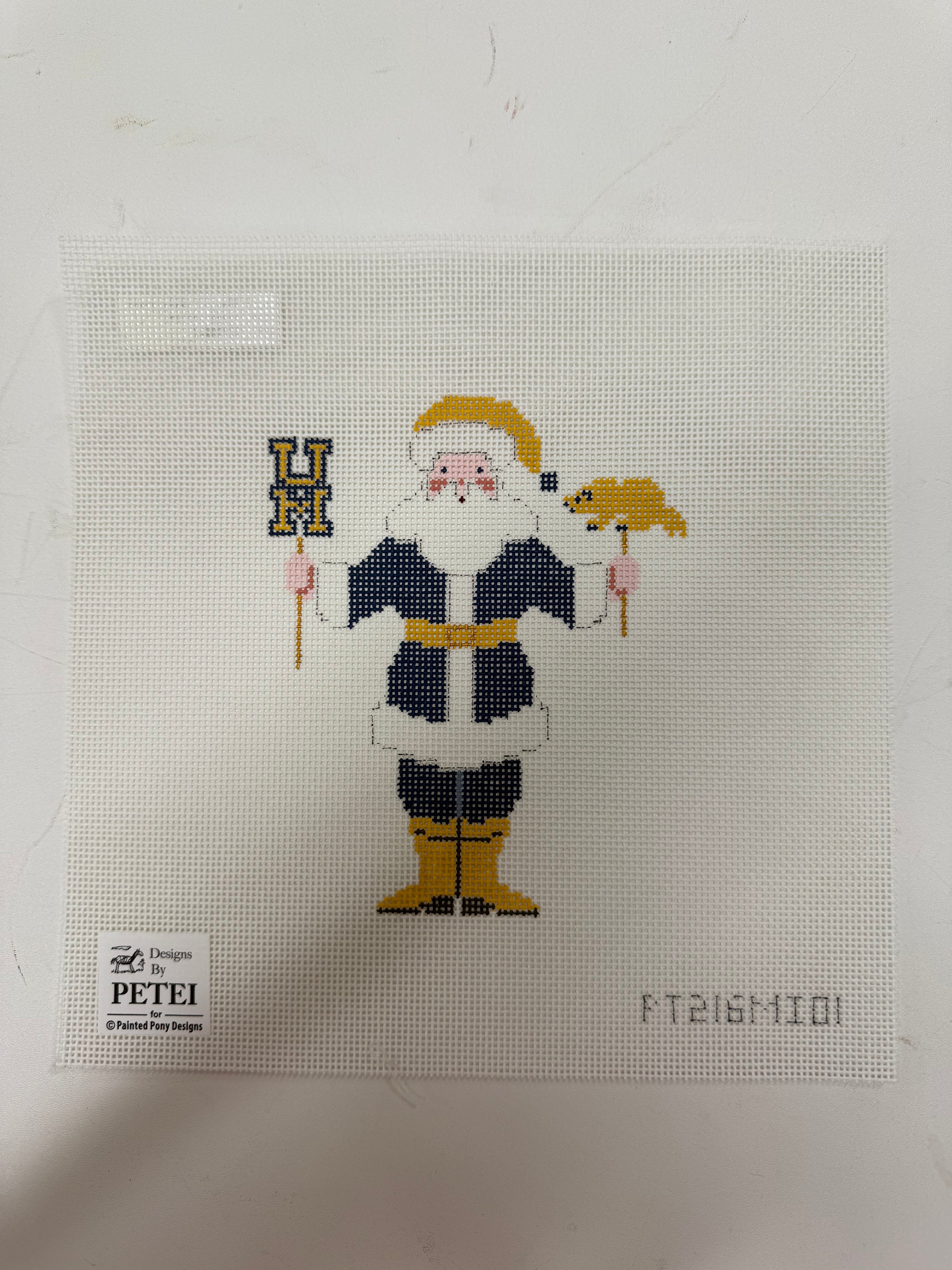 University of Michigan Santa Canvas