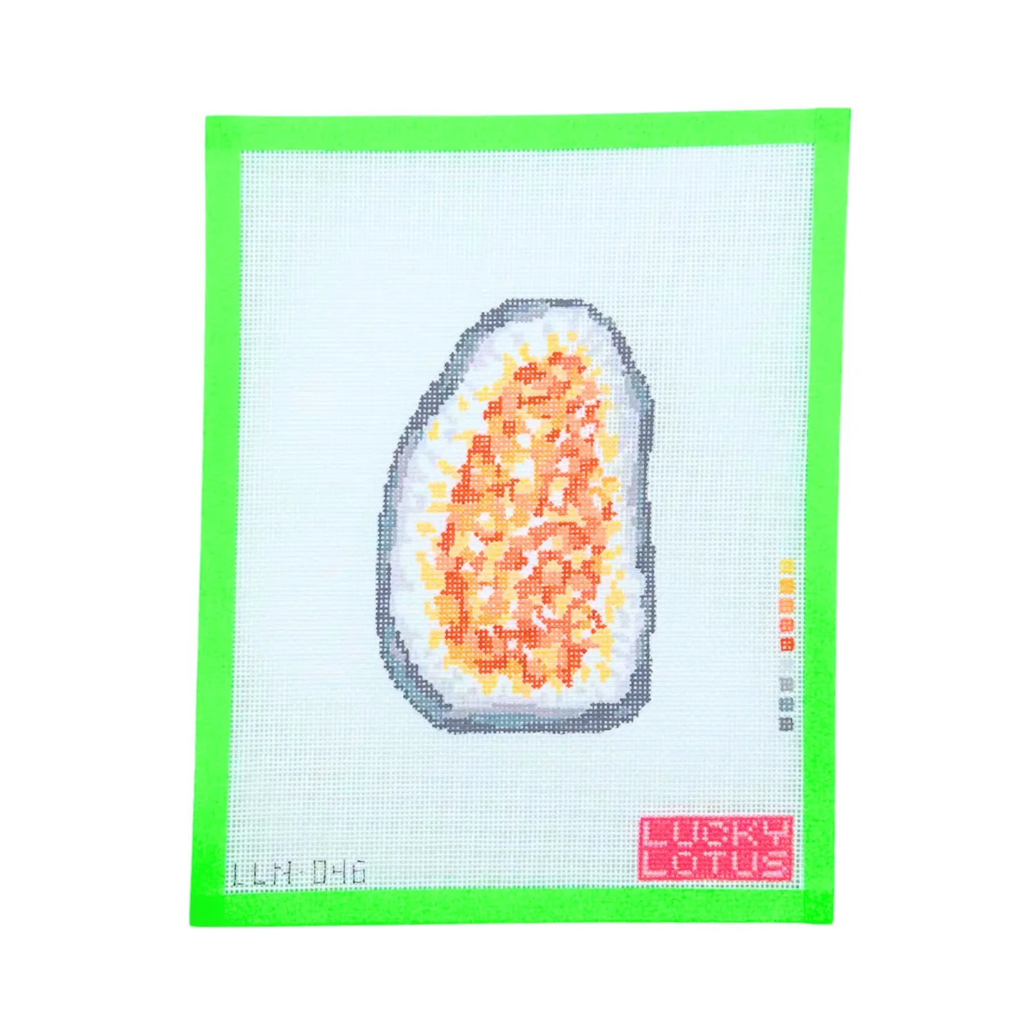 Citrine Geode Canvas