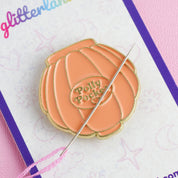 Orange Shell Polly Pocket Needle Minder