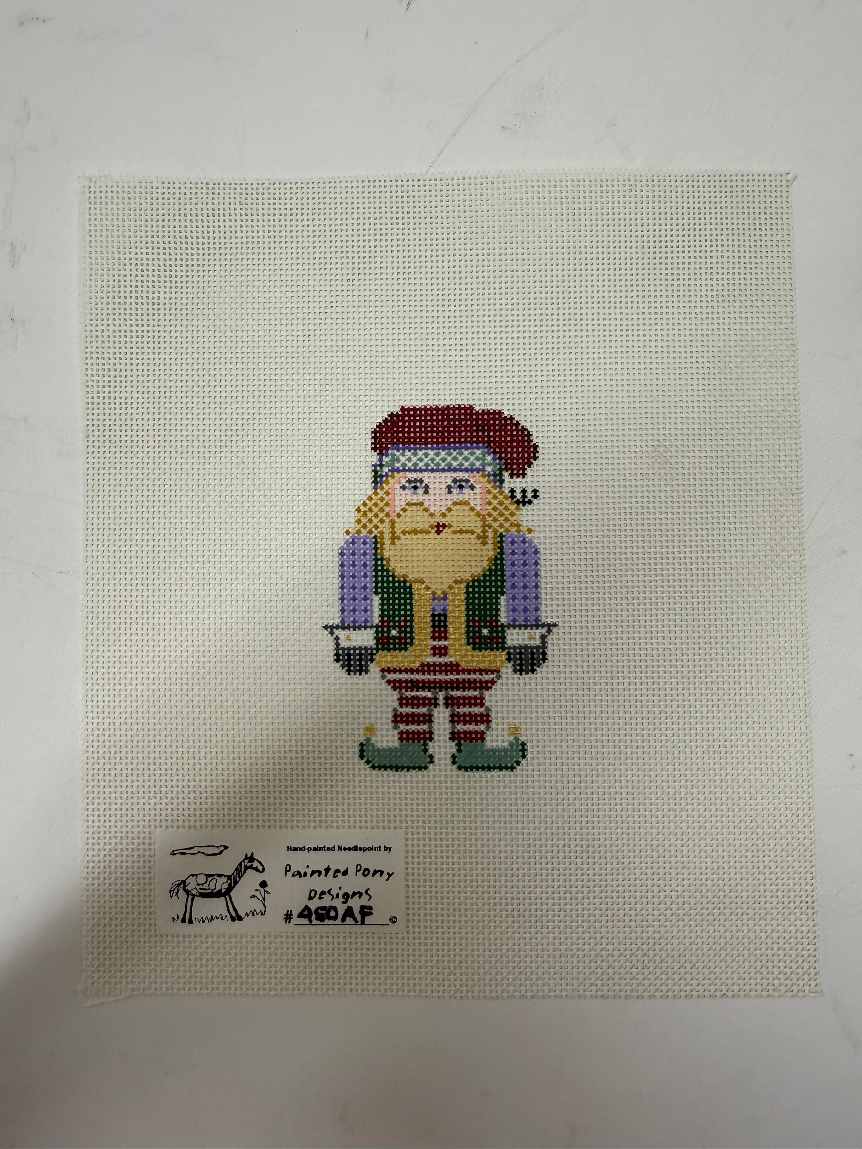 Mini Santa's Jester Canvas