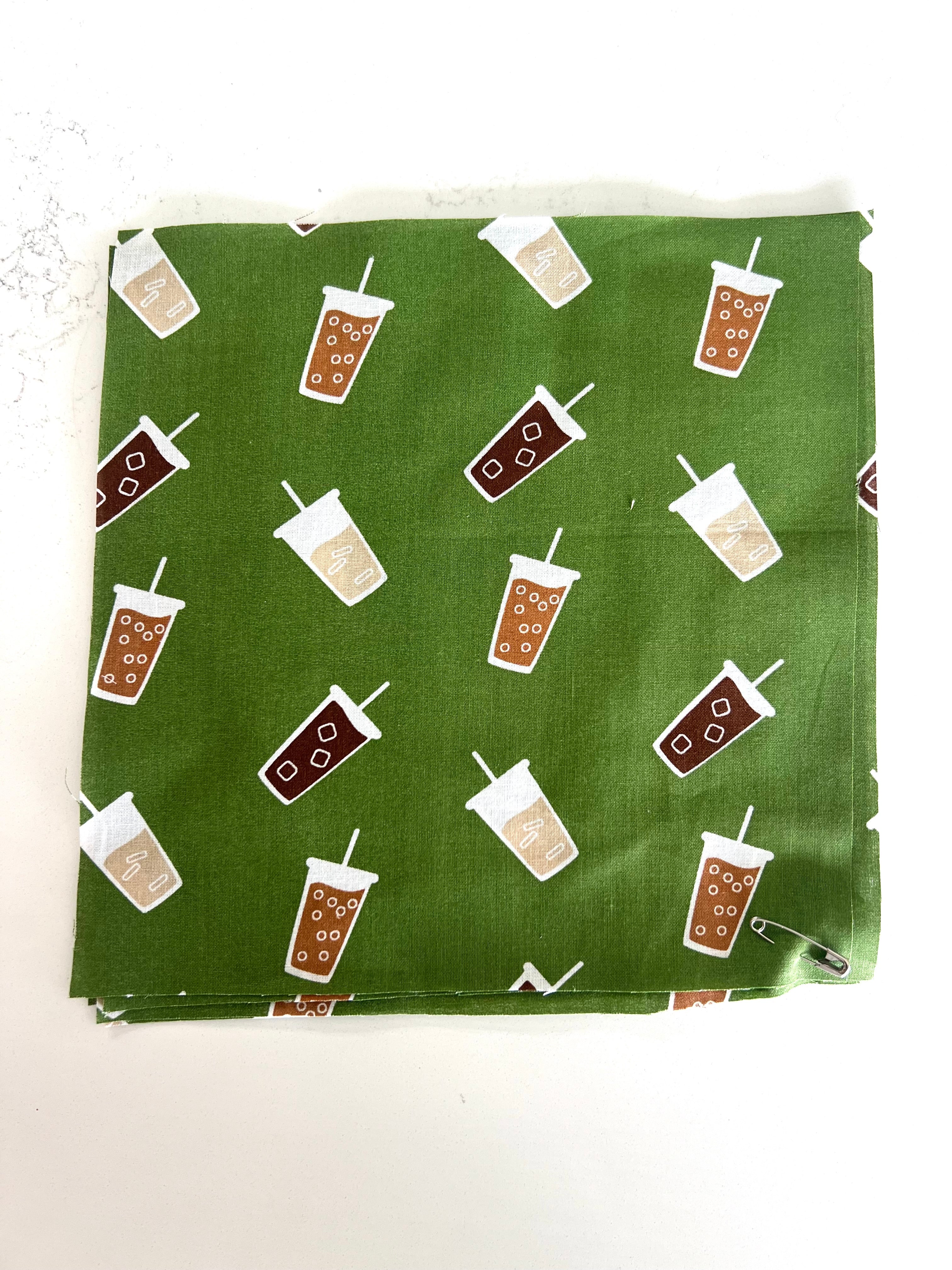 Iced Coffee 8x8" Fabric Swatch