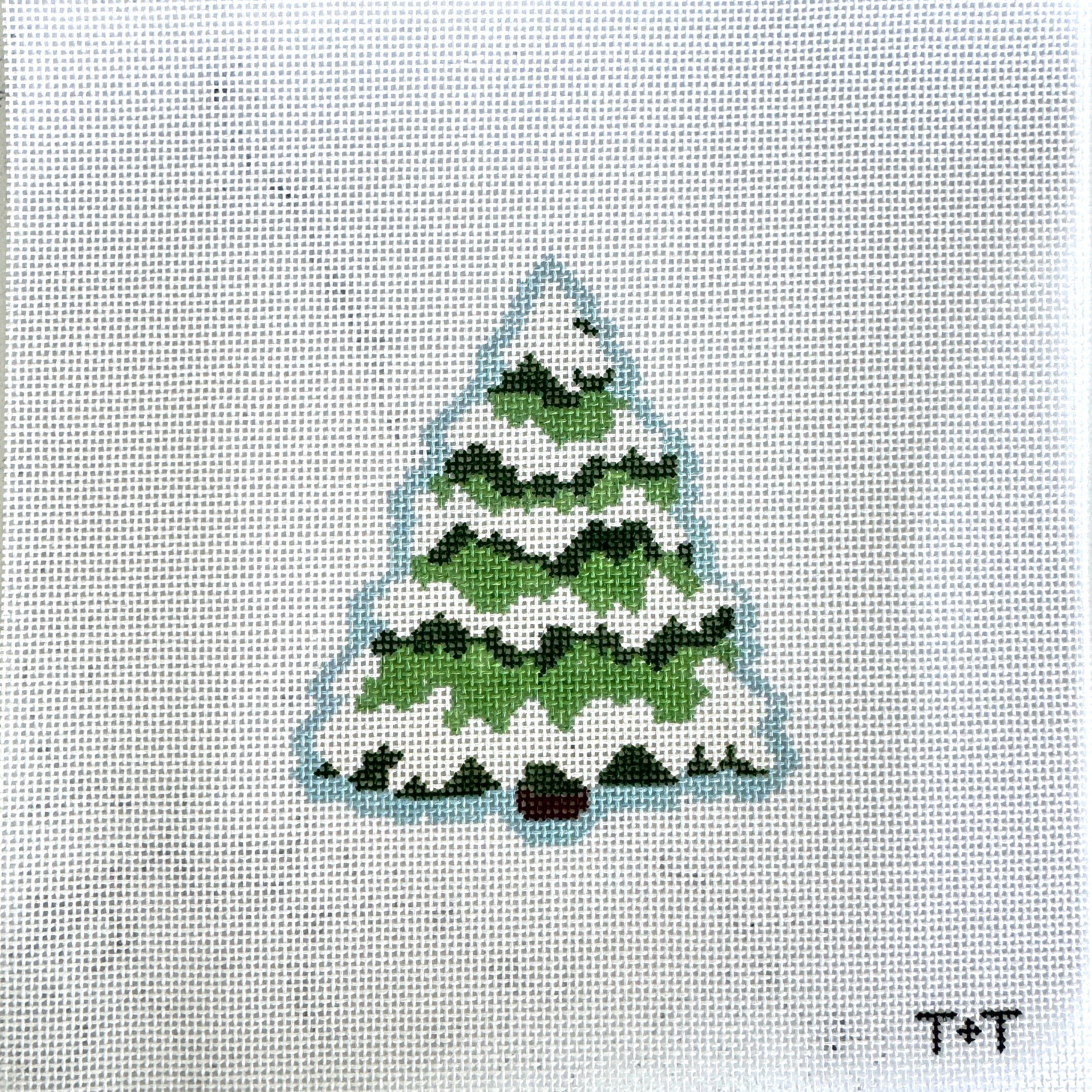 Snowy Tree Canvas