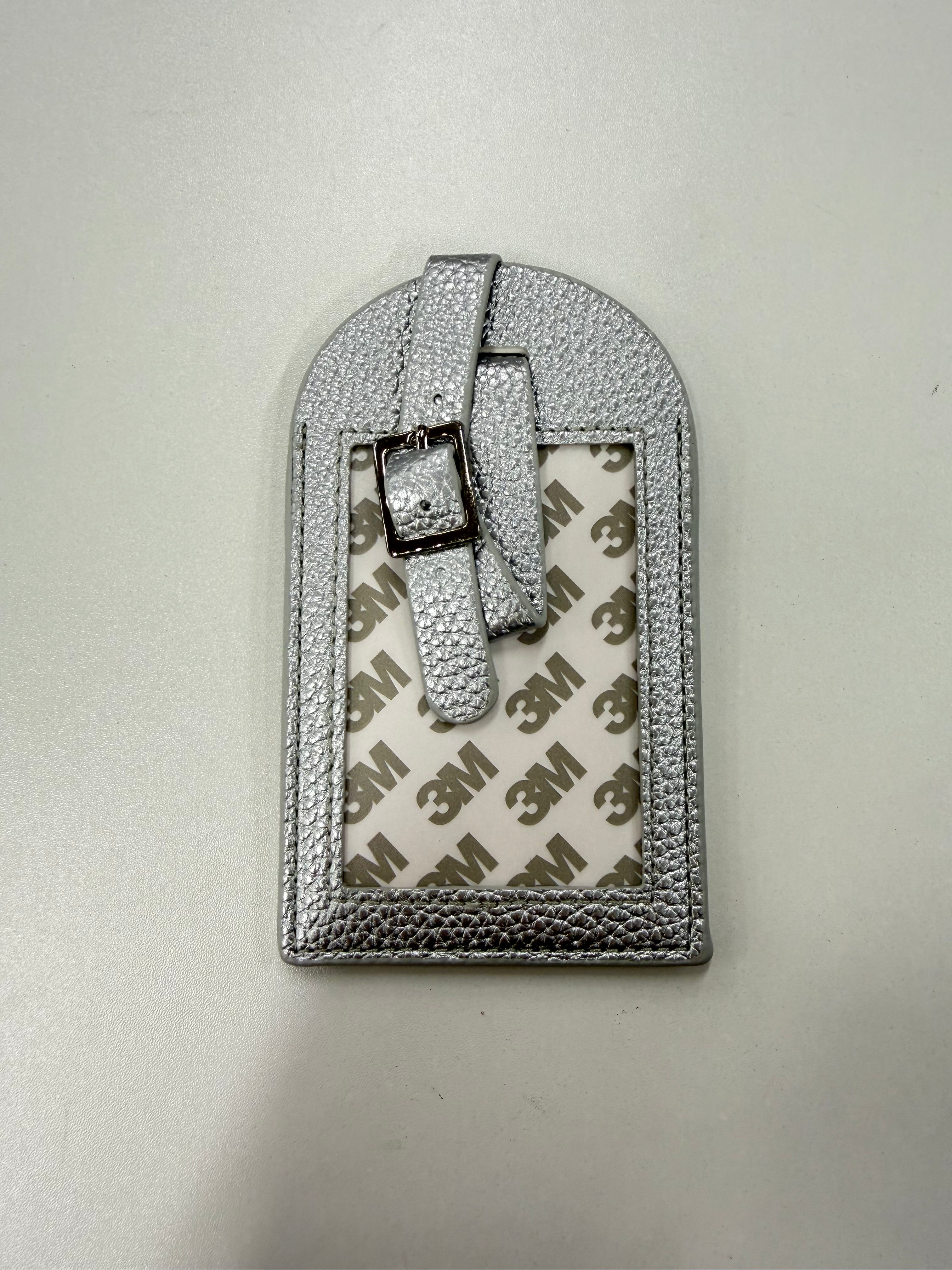 Kick Ass Leather Luggage Tag