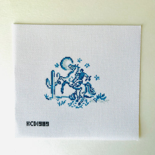 Cowboy with Stars 13 Mesh Printed Canvas