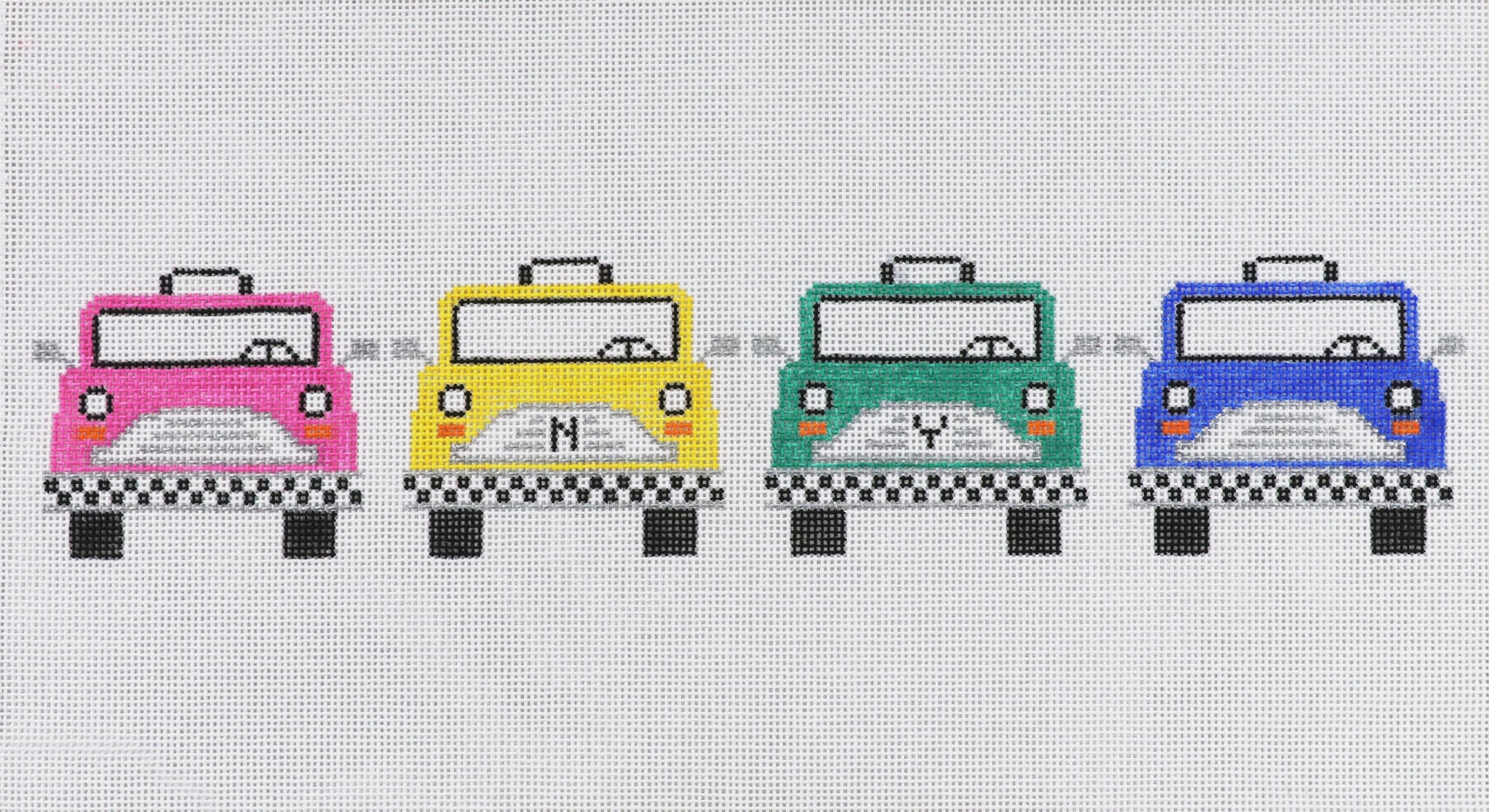 New York Taxi's Canvas
