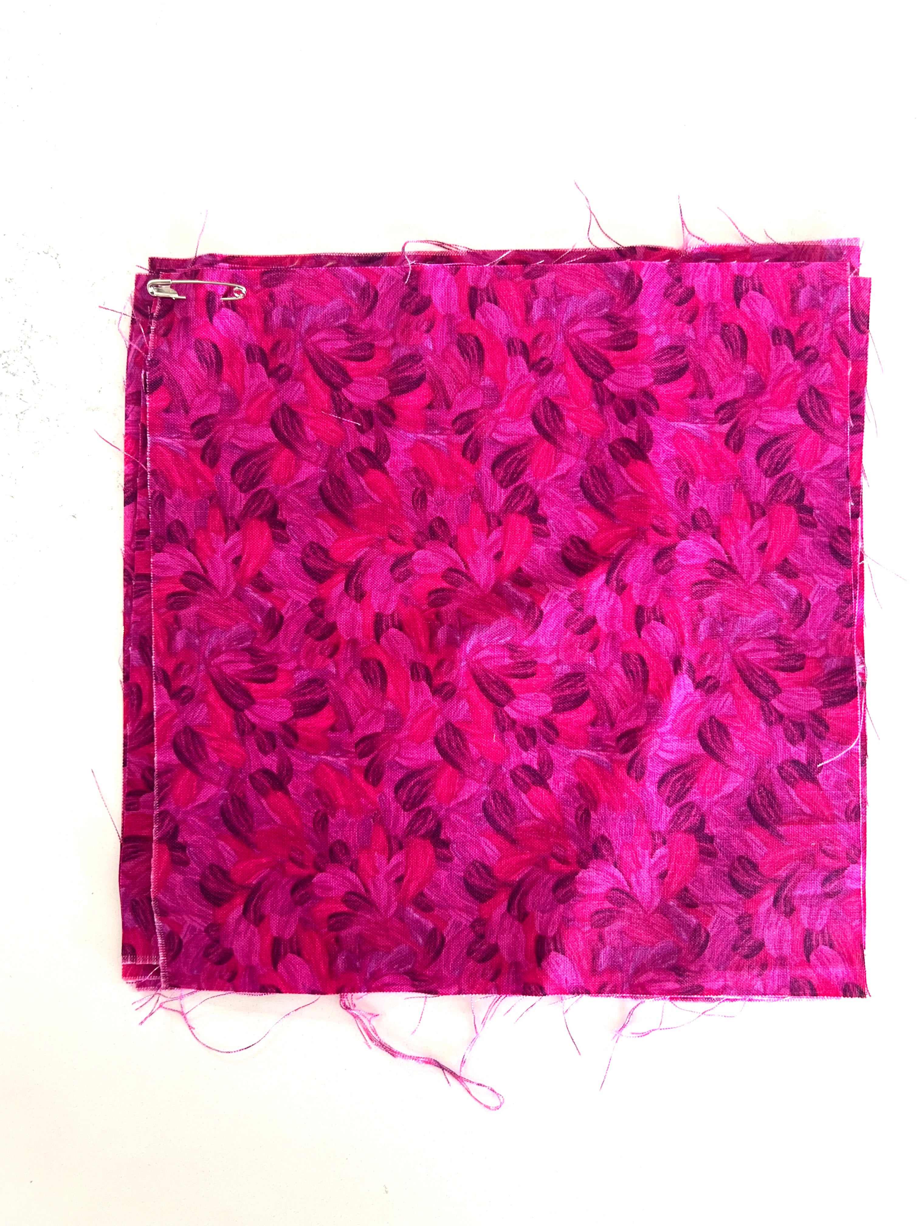 Pink / Purple 8x8" Fabric Swatch
