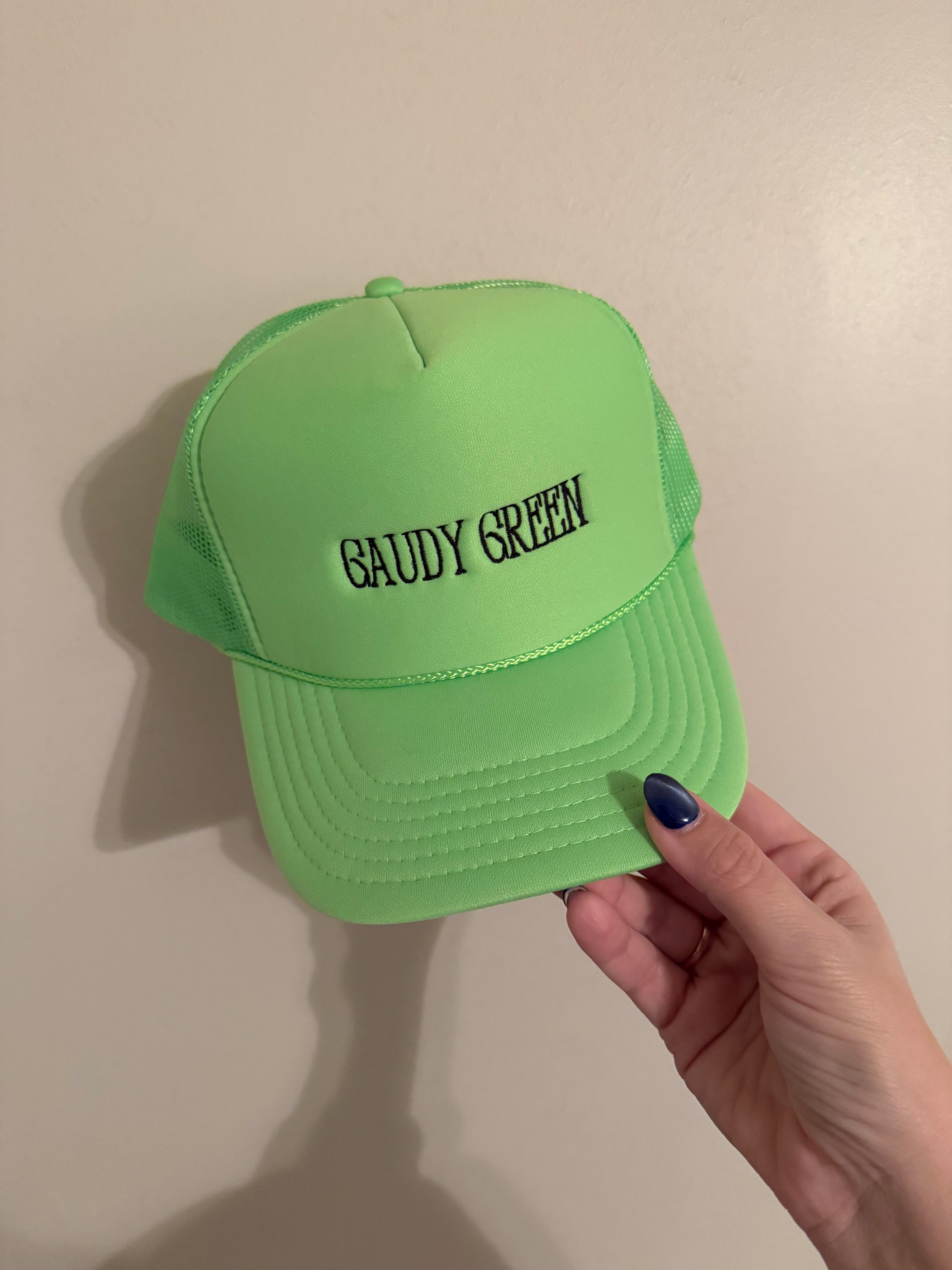 Gaudy Green Hat