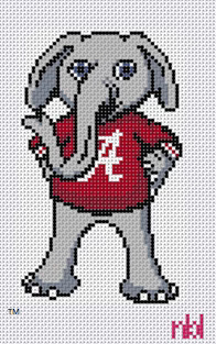 Alabama Big Al Canvas