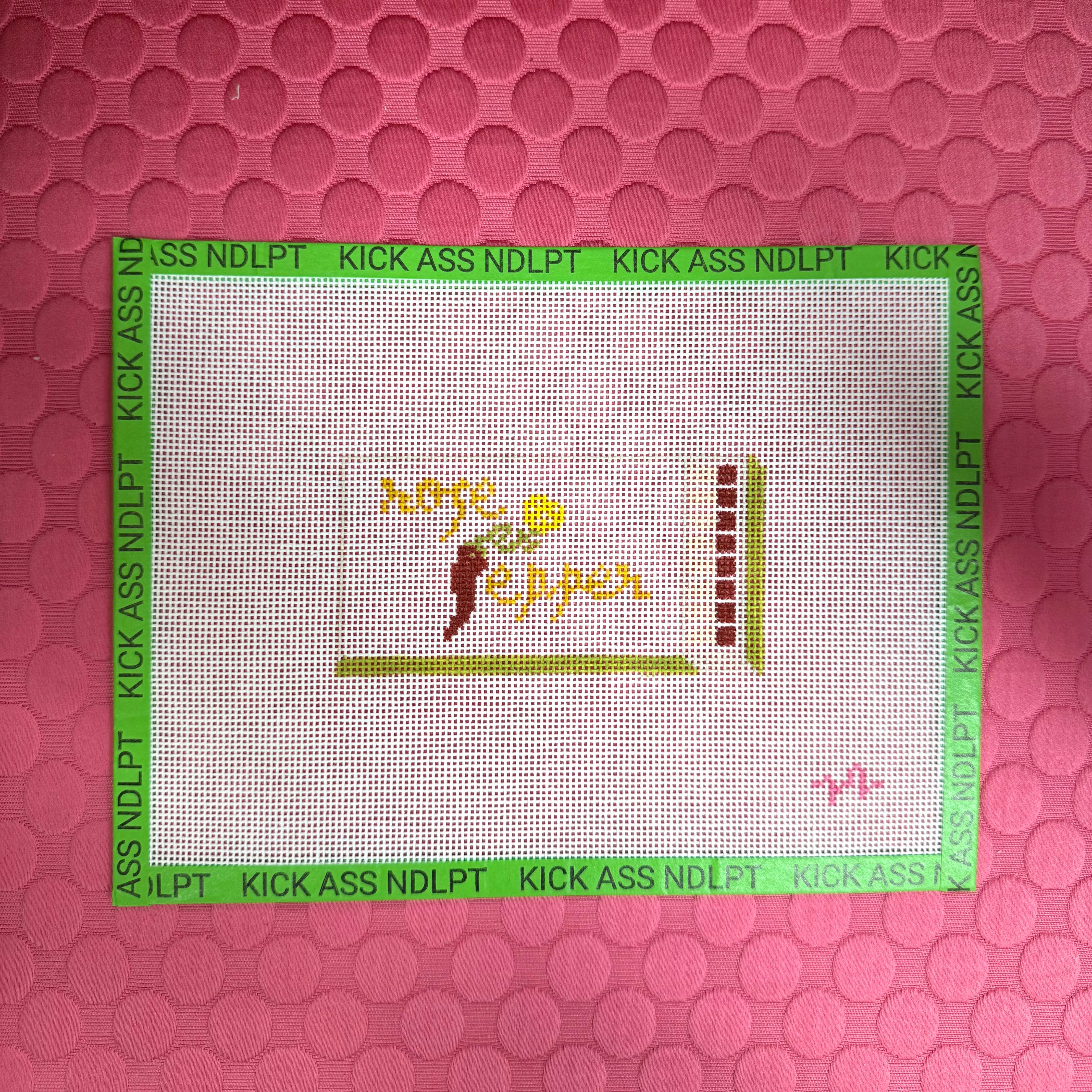 Rose Pepper Matchbook Canvas – KICK ASS NDLPT
