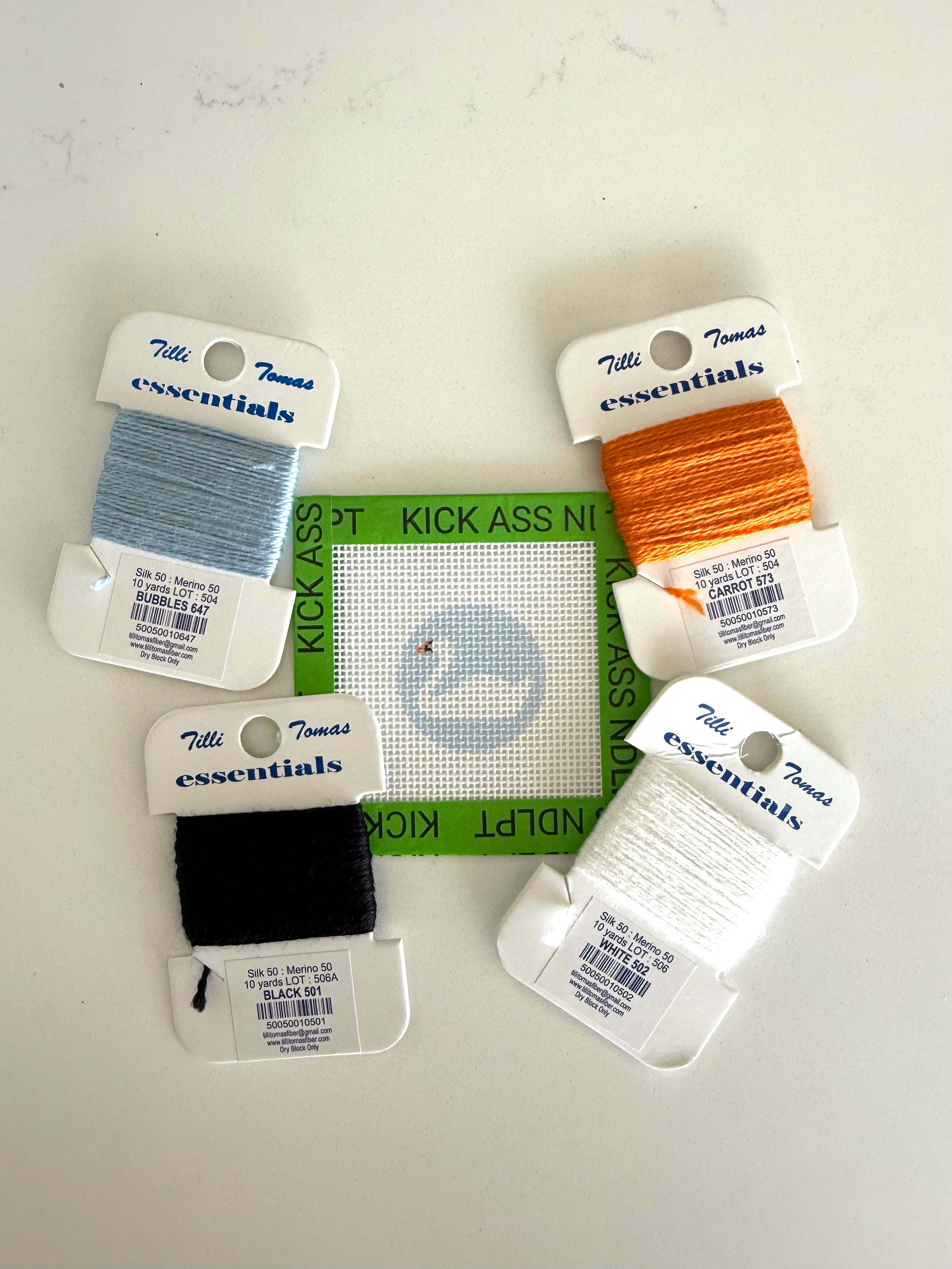 Mini Blue Swan Canvas (KITTED)