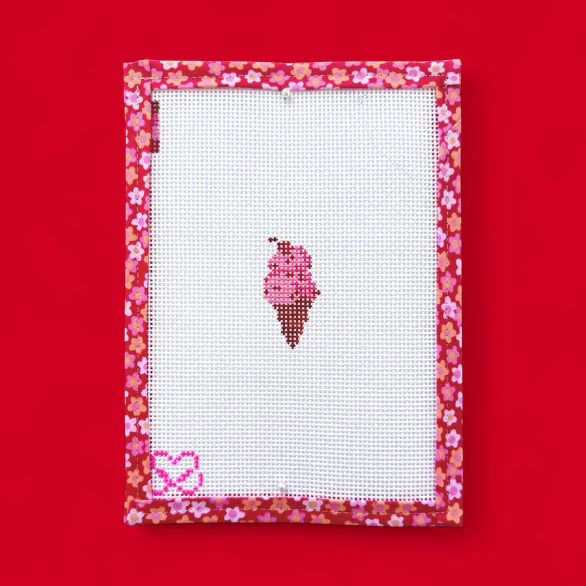 Mini Cherry Cone Canvas