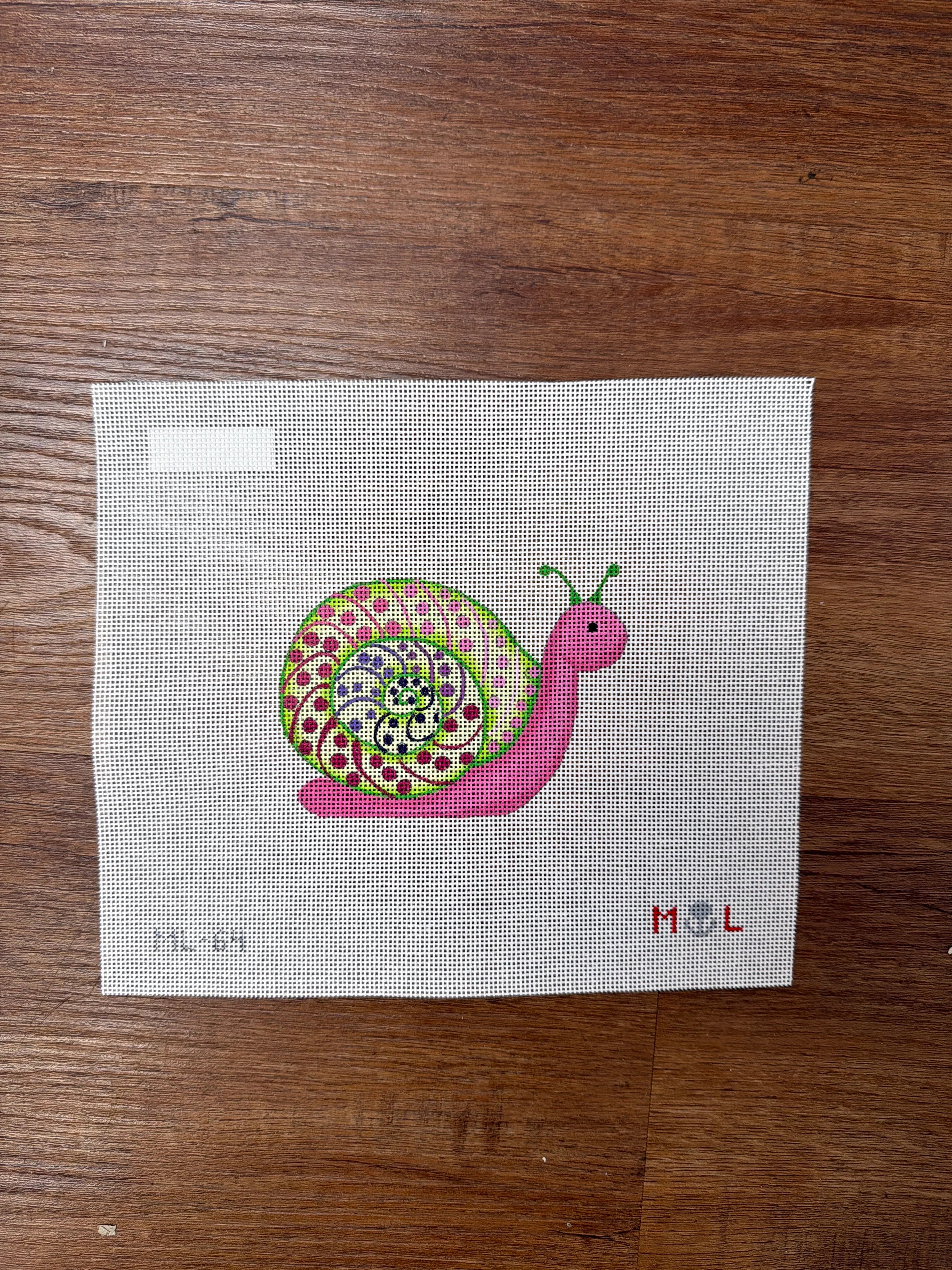 Purple Snail Canvas