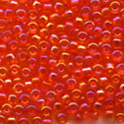 Size 14 Rainbow Orange #253 Beads