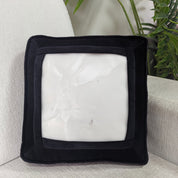 *PREORDER* Self Finishing Black Velvet Pillow