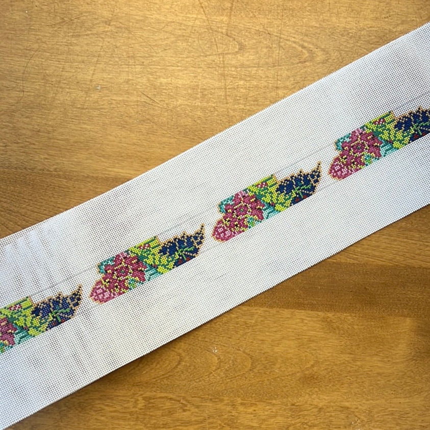 Tobacco Leaf Belt Canvas