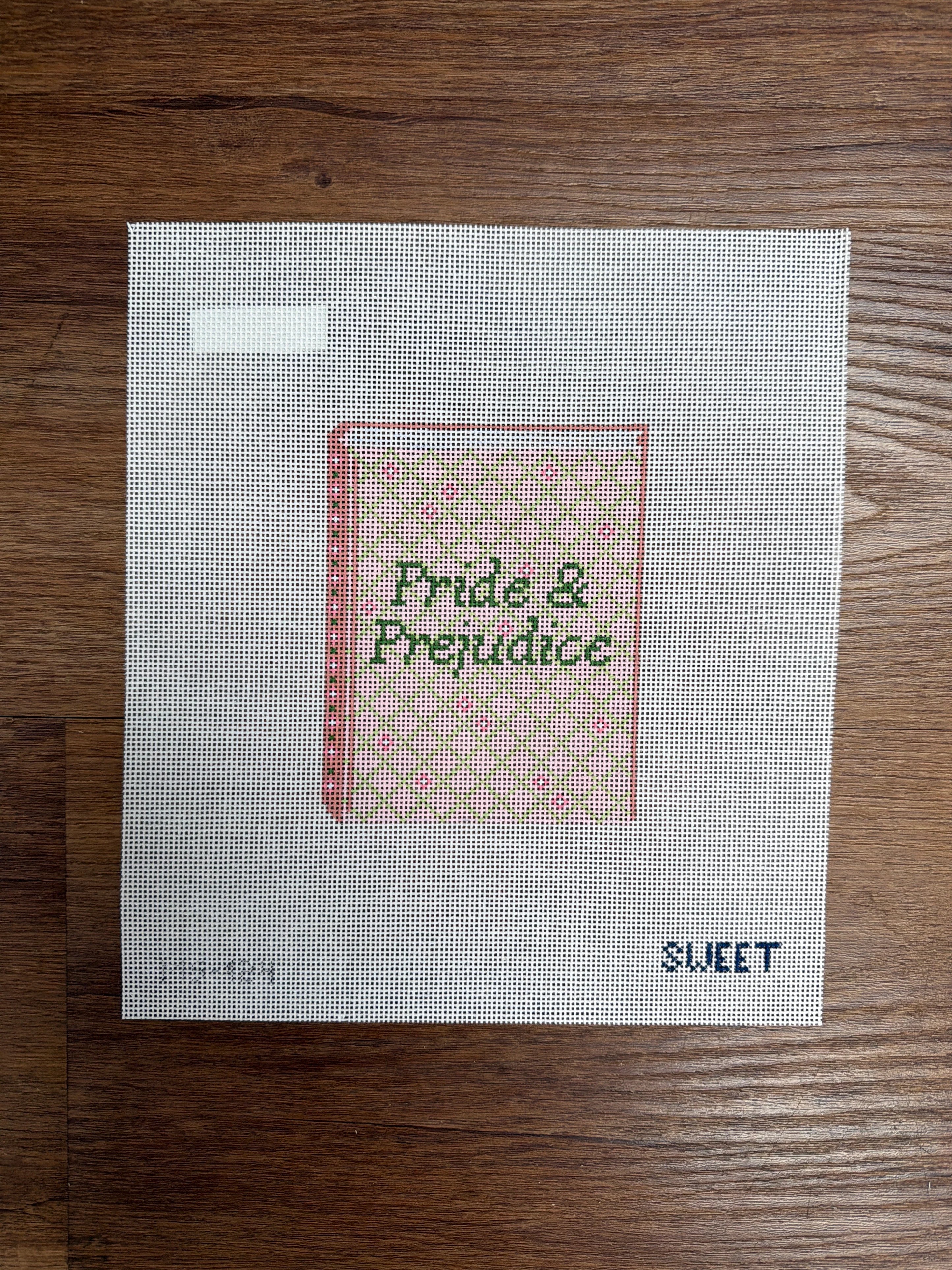 Pride and Prejudice Book Canvas