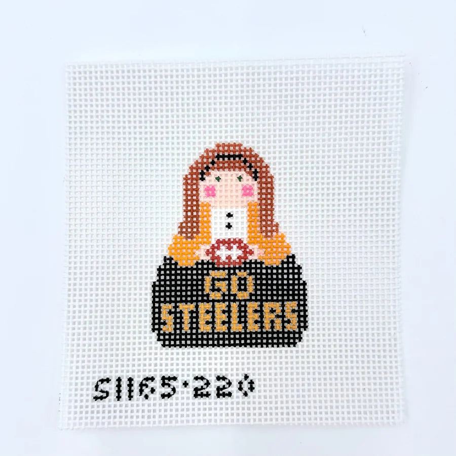 Steelers Angel Canvas