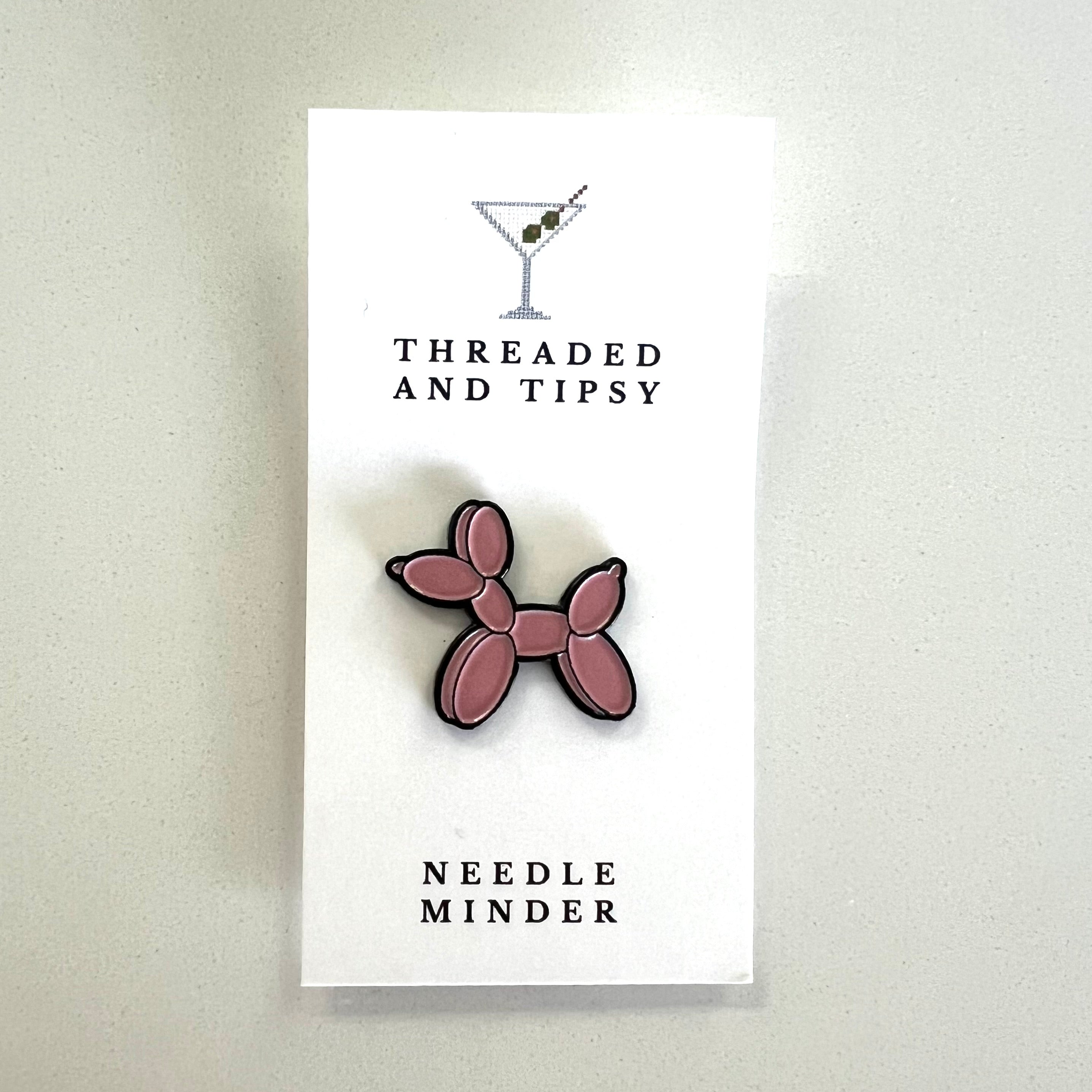 Pink Balloon Animal Needle Minder