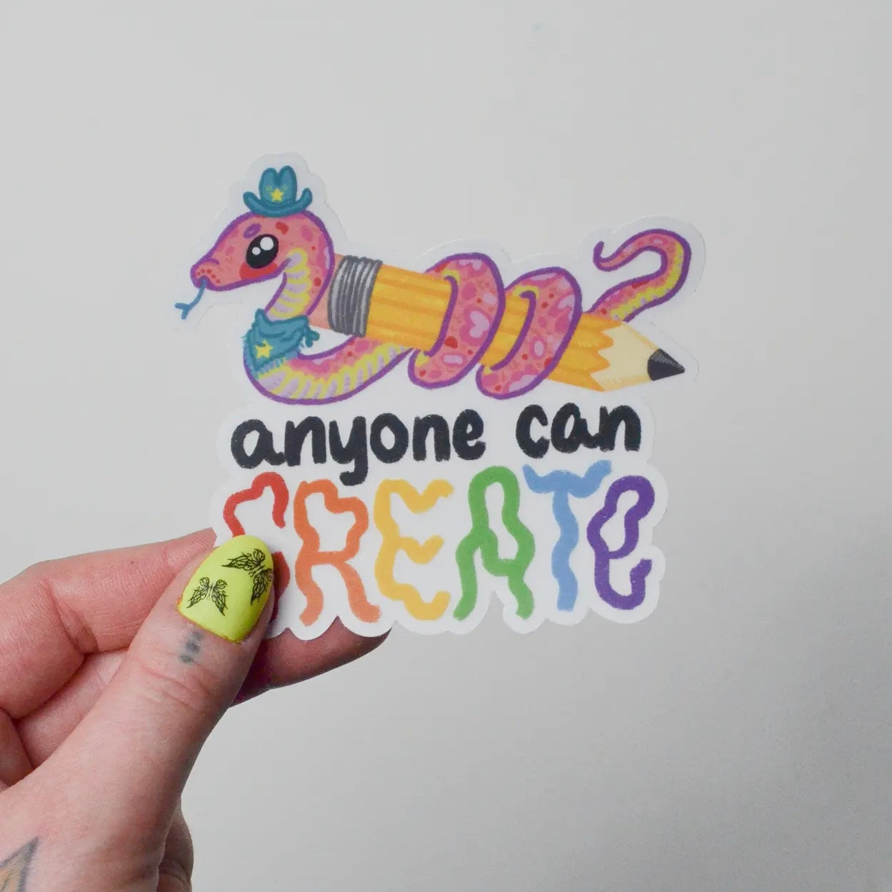 Anyone Can Create Sticker