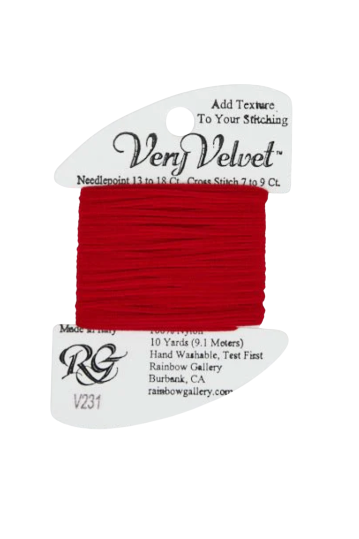 Very Velvet V231 Christmas Red