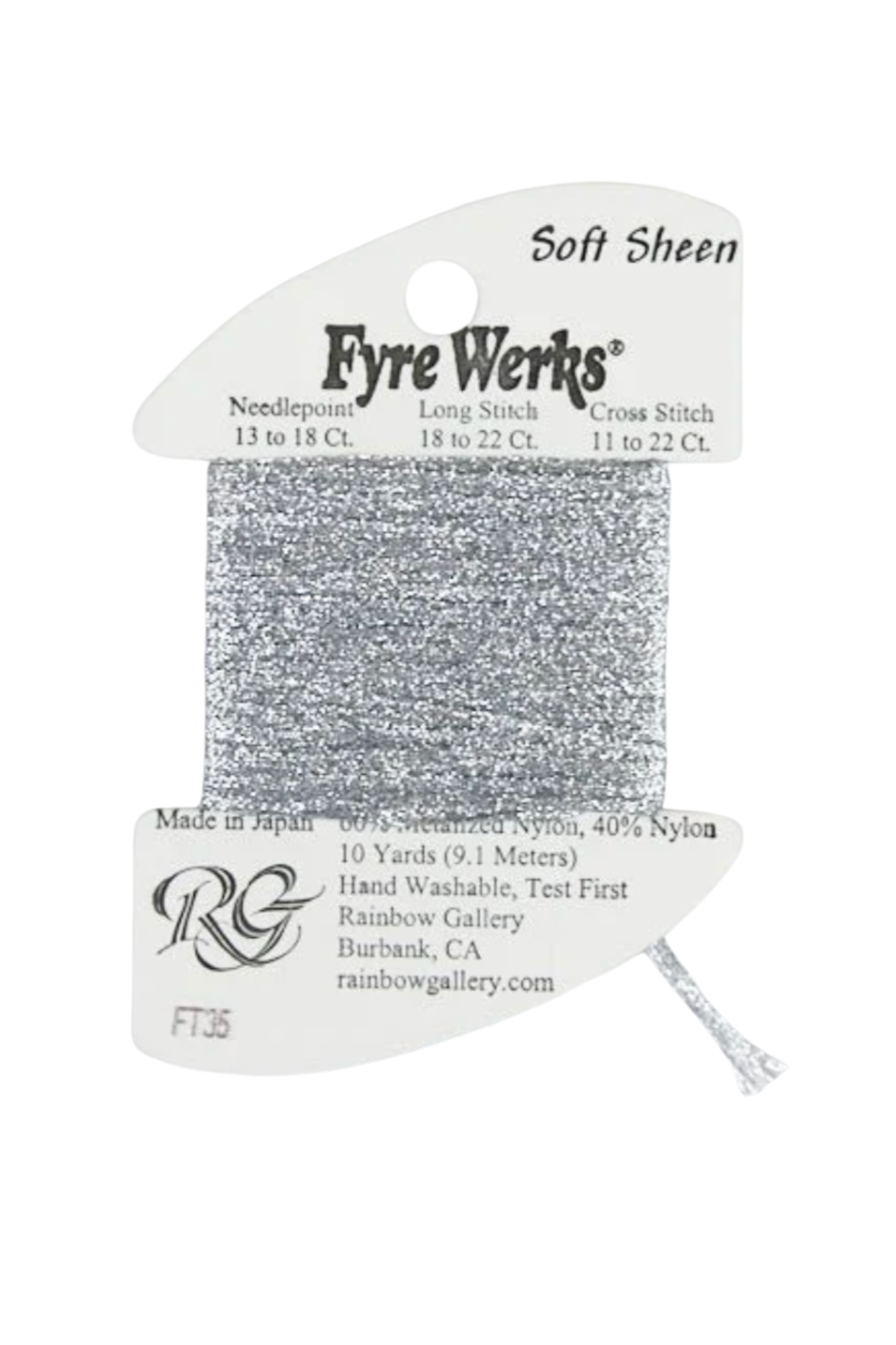 Fyre Werks Soft Sheen FT35 Smoke Gray