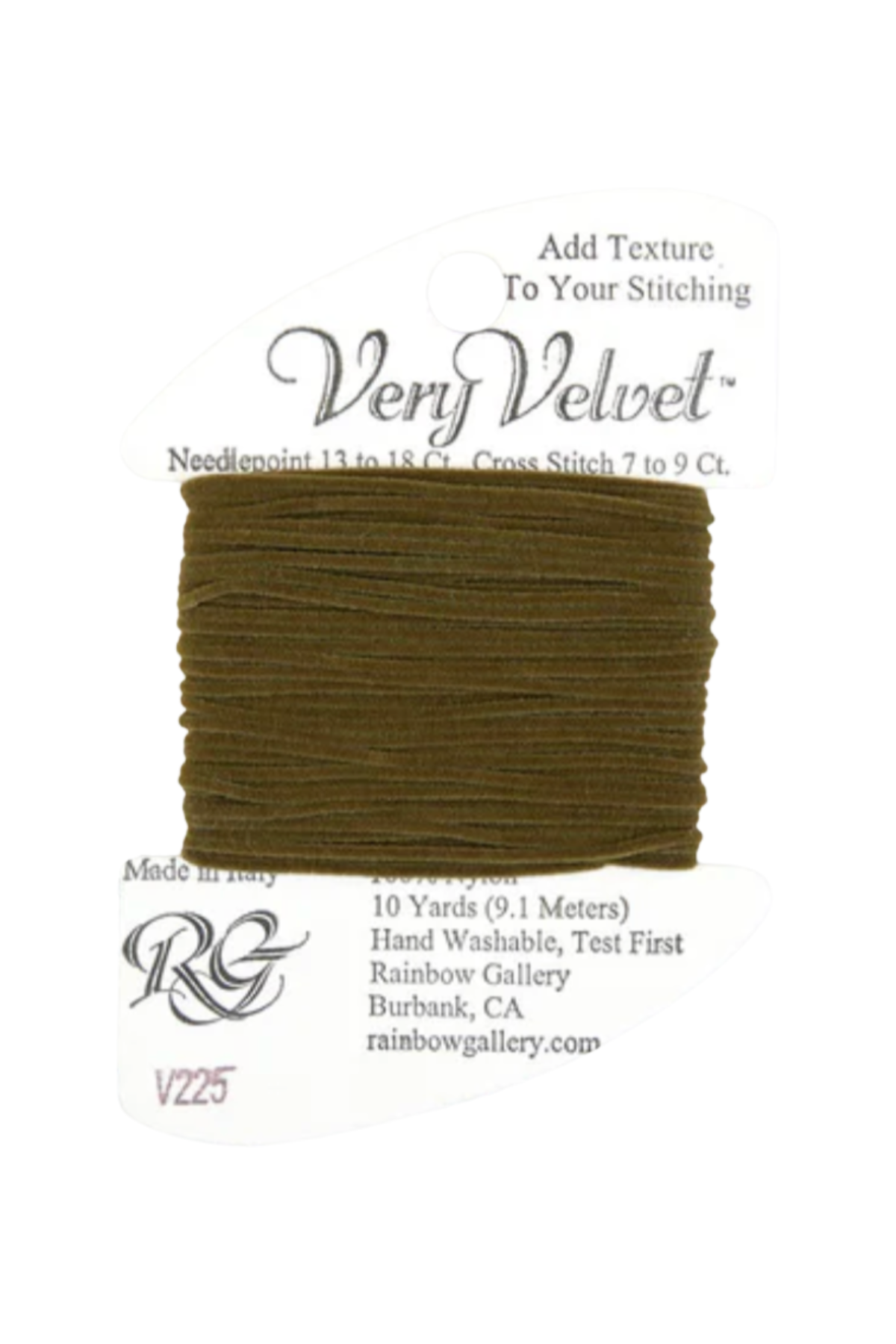 Very Velvet V225 Olive