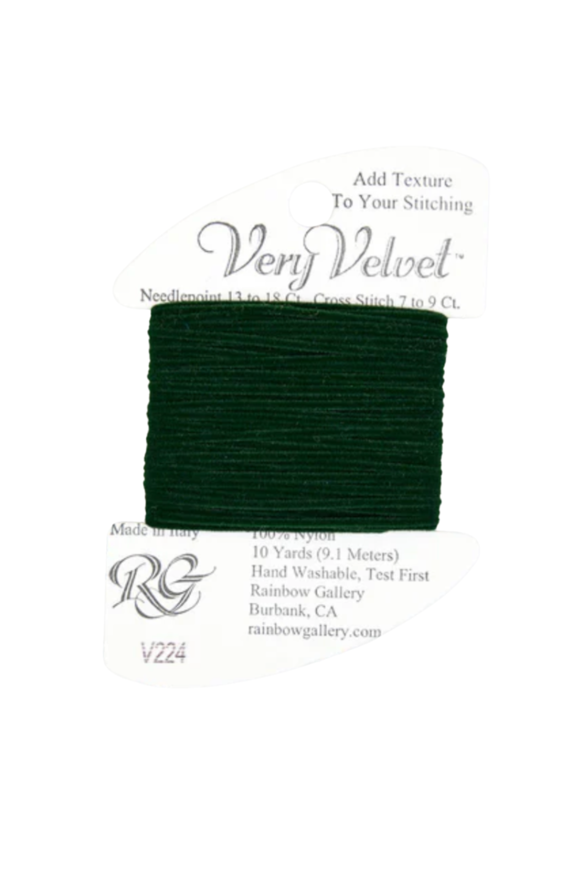 Very Velvet V224 Midnight Green