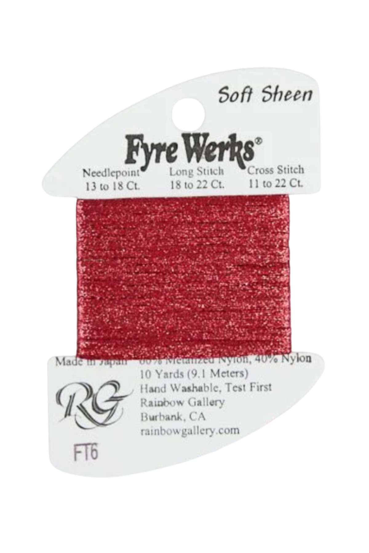 Fyre Werks Soft Sheen FT6 Brite Christmas Red