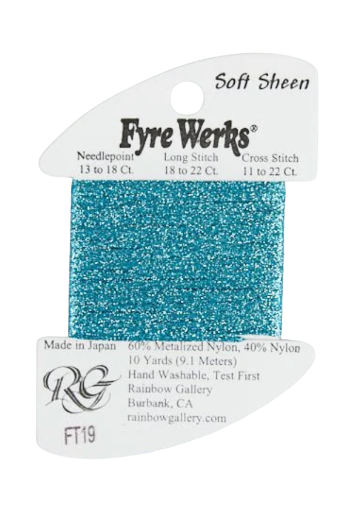Fyre Werks Soft Sheen FT19 Aqua