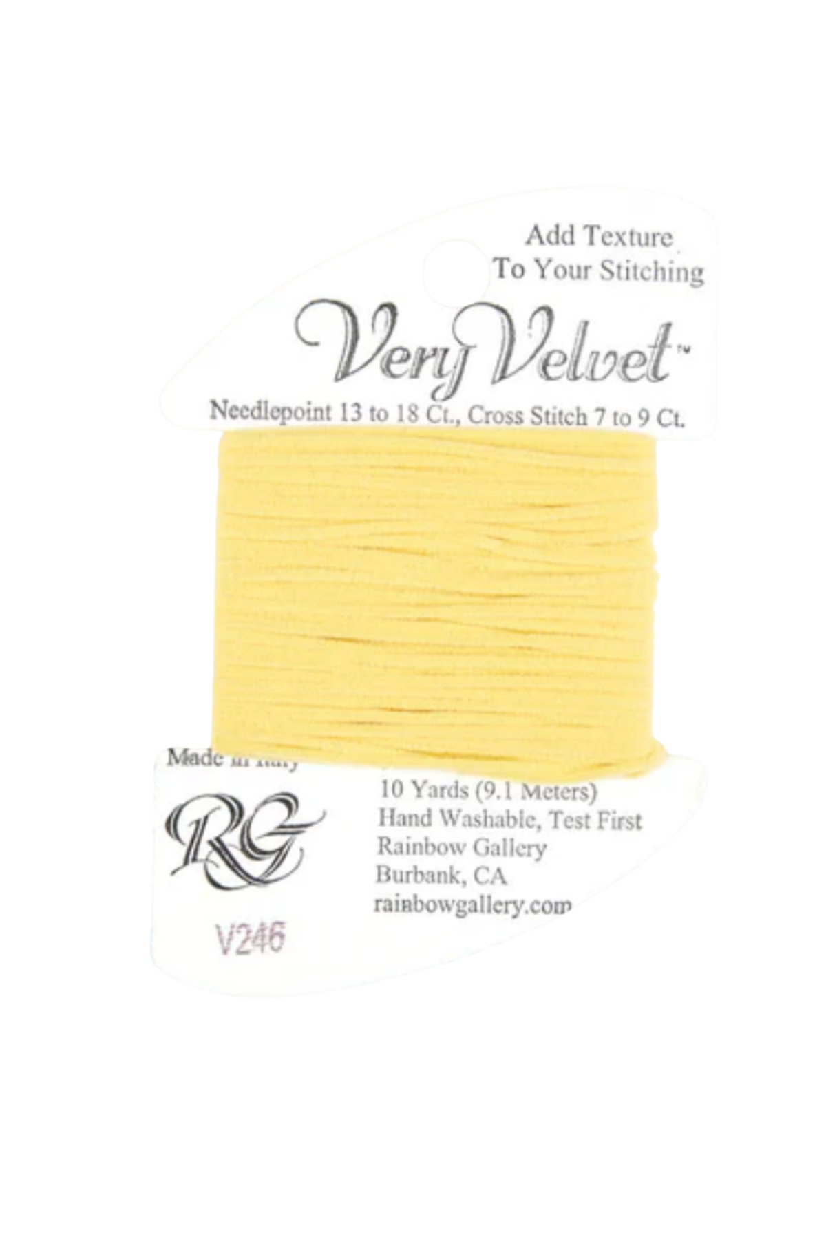 Very Velvet V246 Medium Yellow