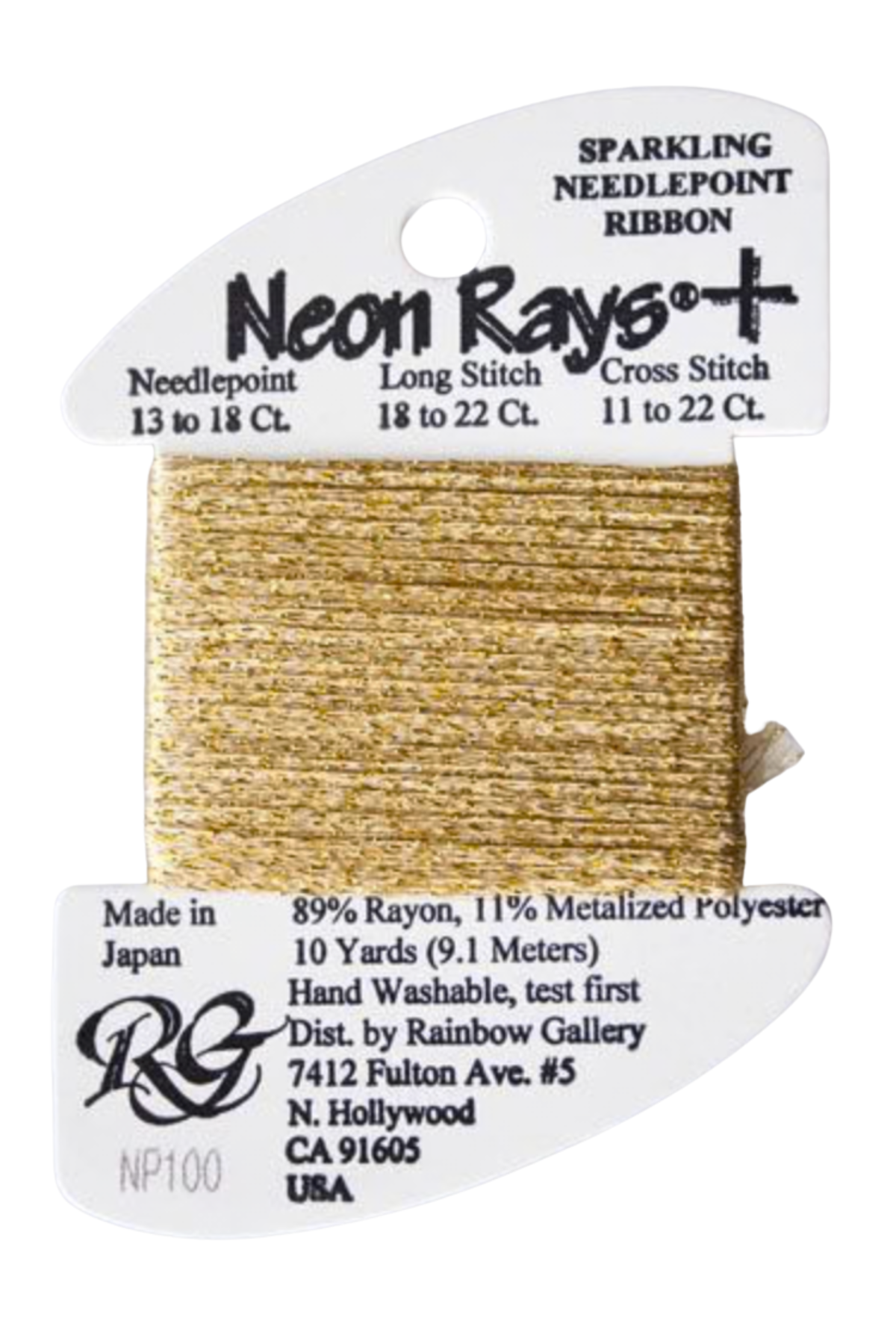 Neon Rays+ NP100-Brassy Gold