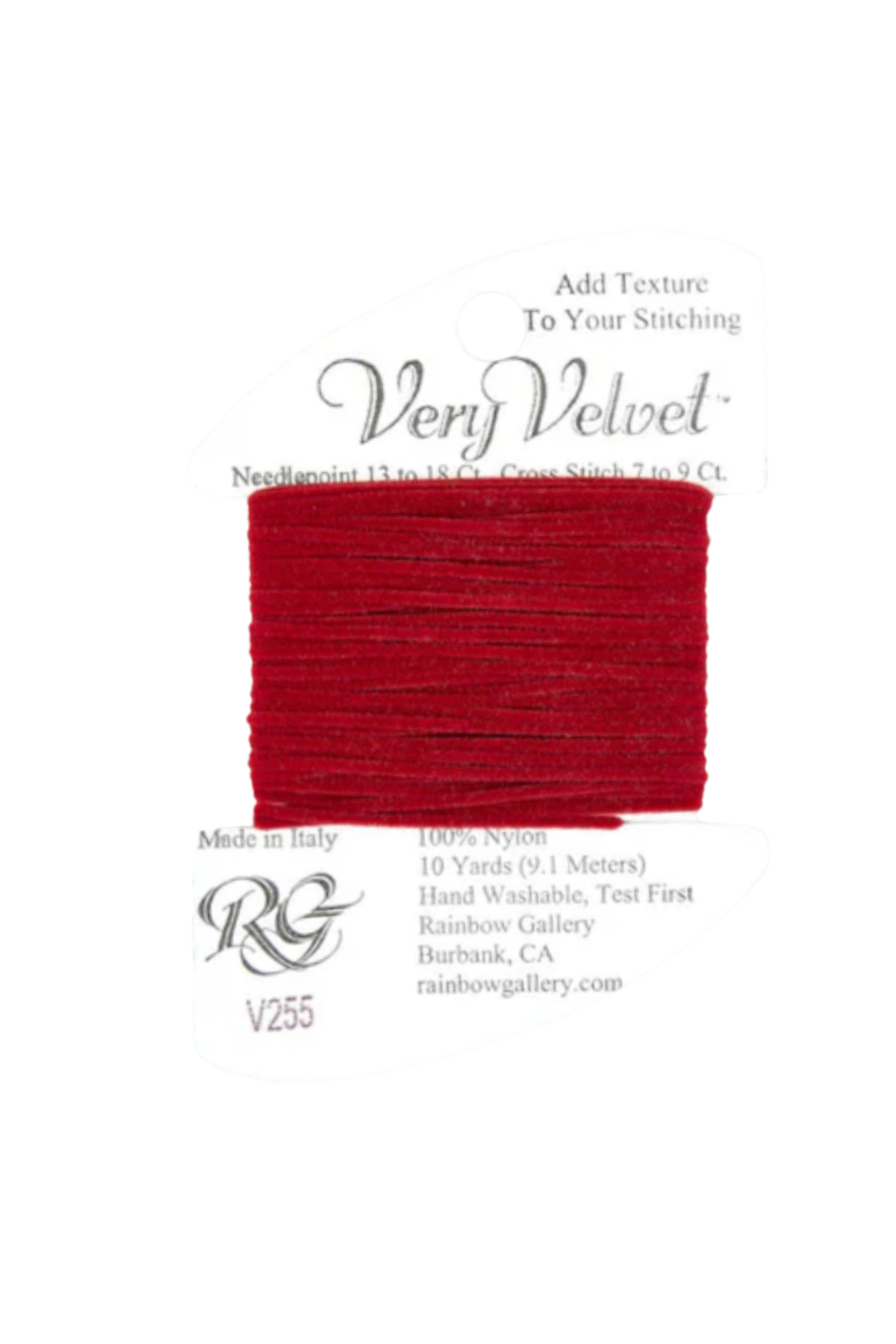 Very Velvet V255 Dark Red