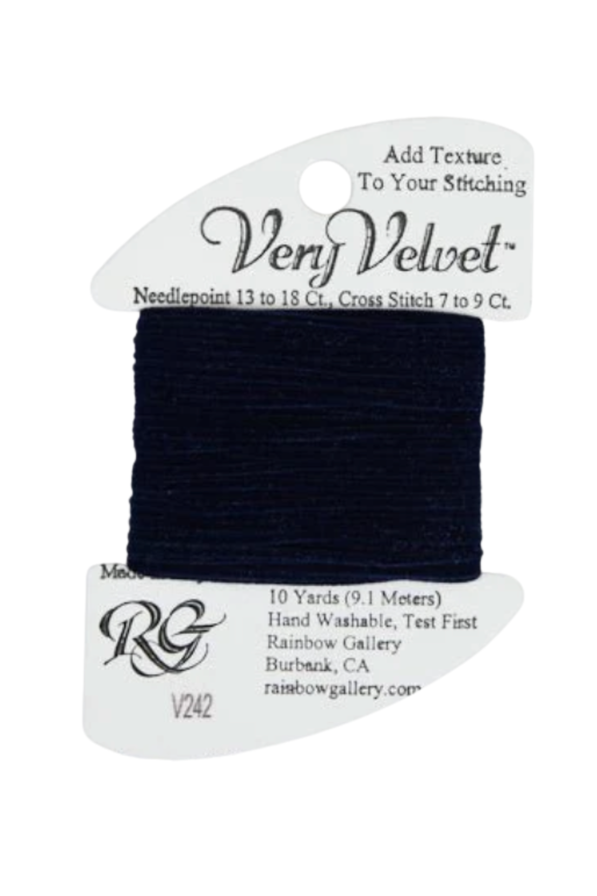 Very Velvet V242 Navy Blue