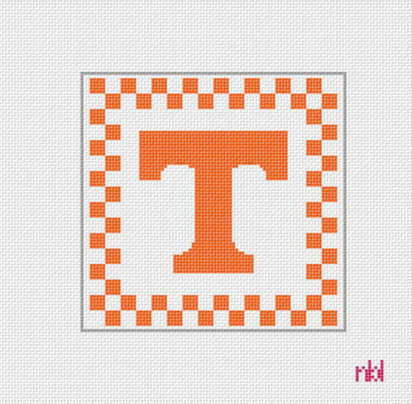Tennessee Checkerboard 6 by 6 Canvas