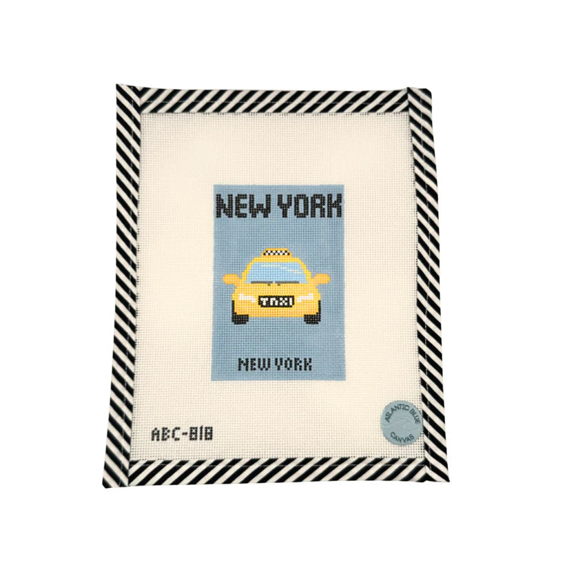 New York City Travel Book Canvas