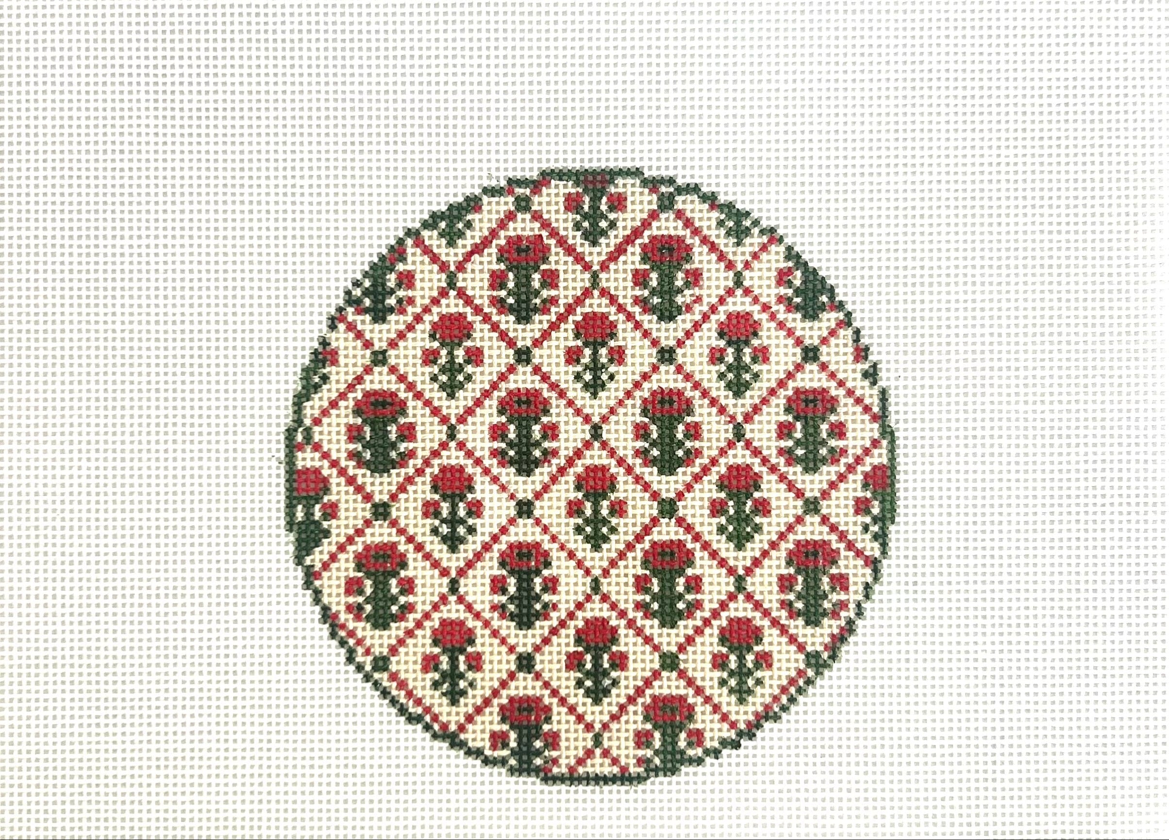 Christmas Maggie Floral Canvas