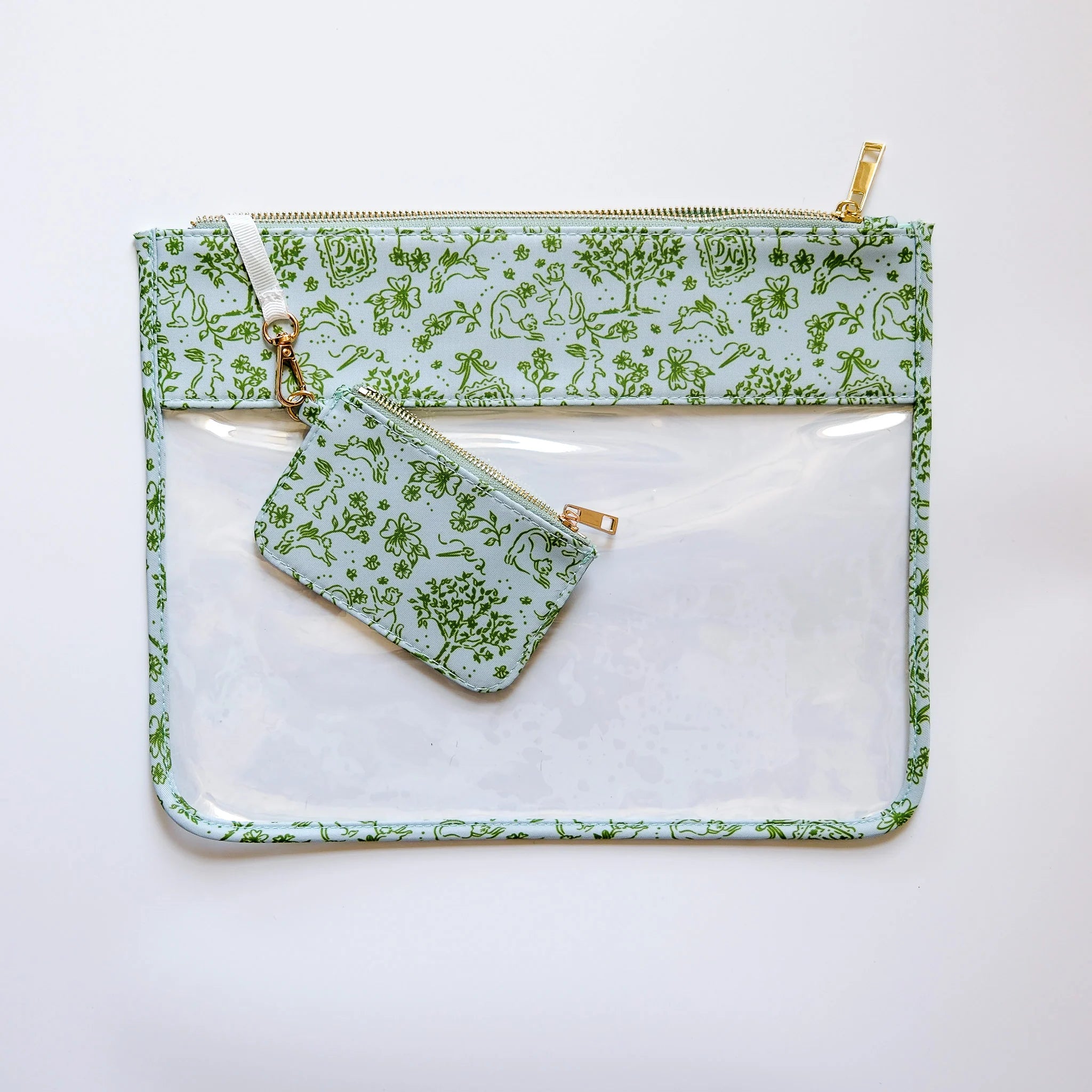 Signature Toile Project Bag - Lake
