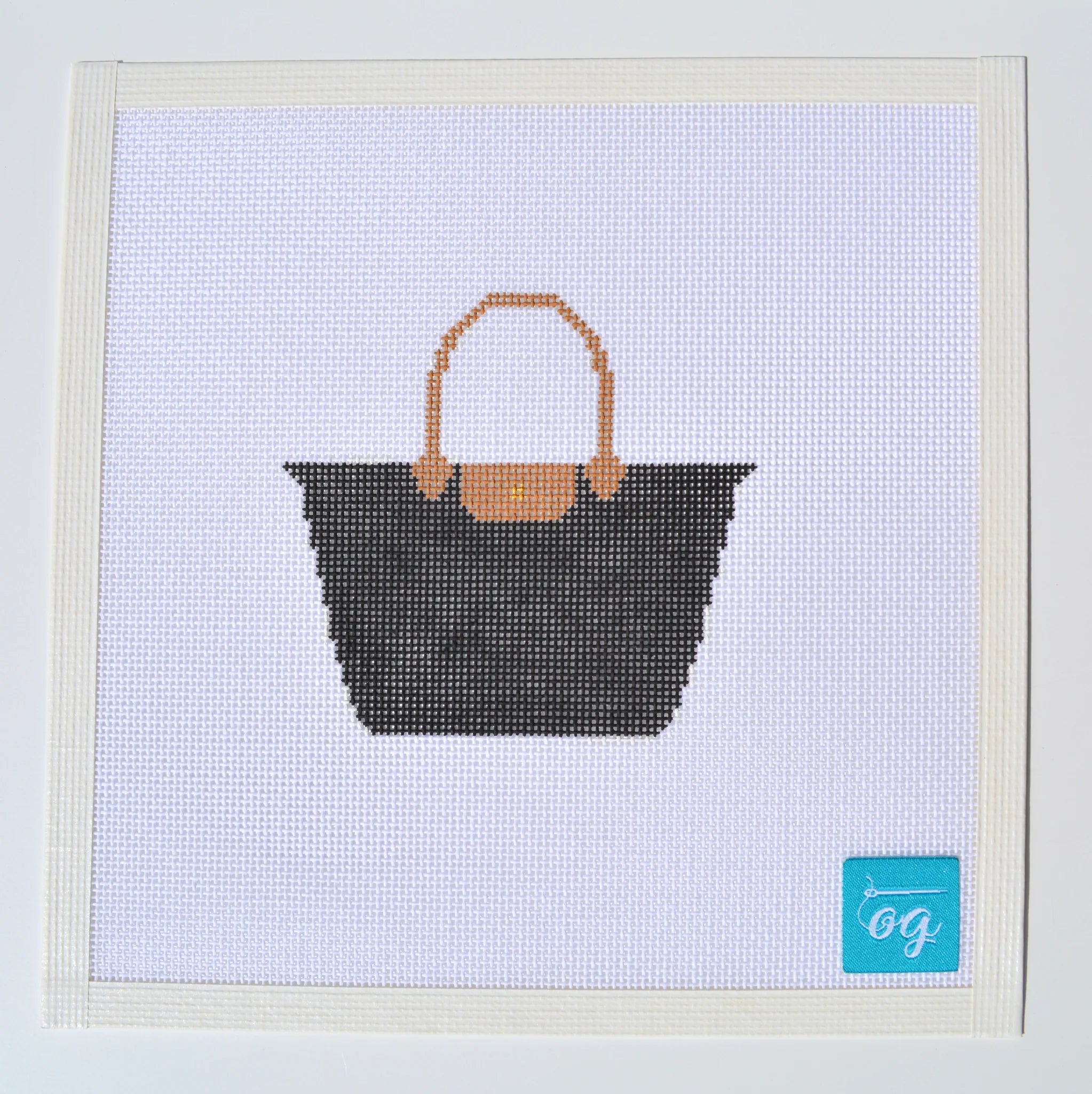 Tote Bag Black Canvas